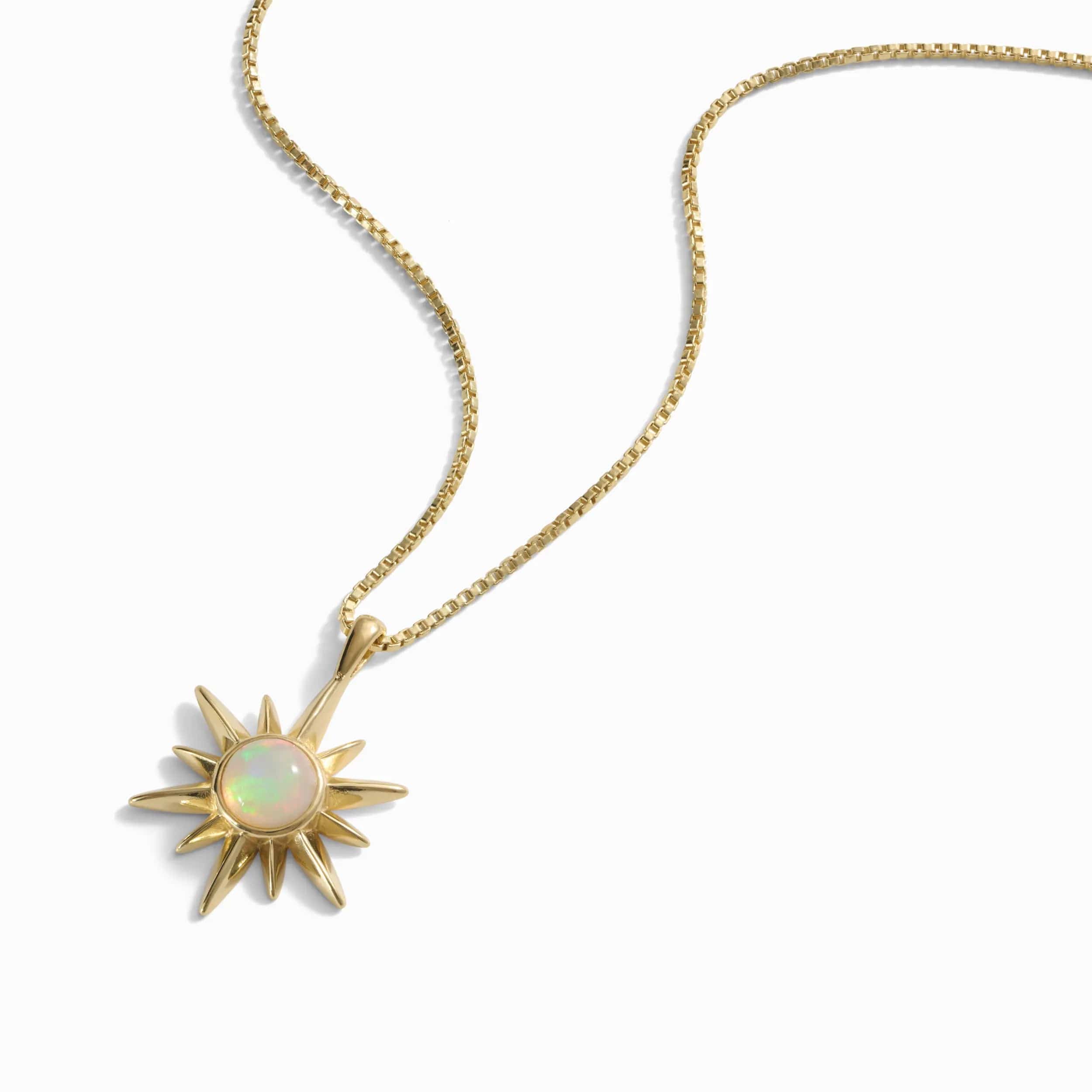 Opal Sun Necklace - Image 6