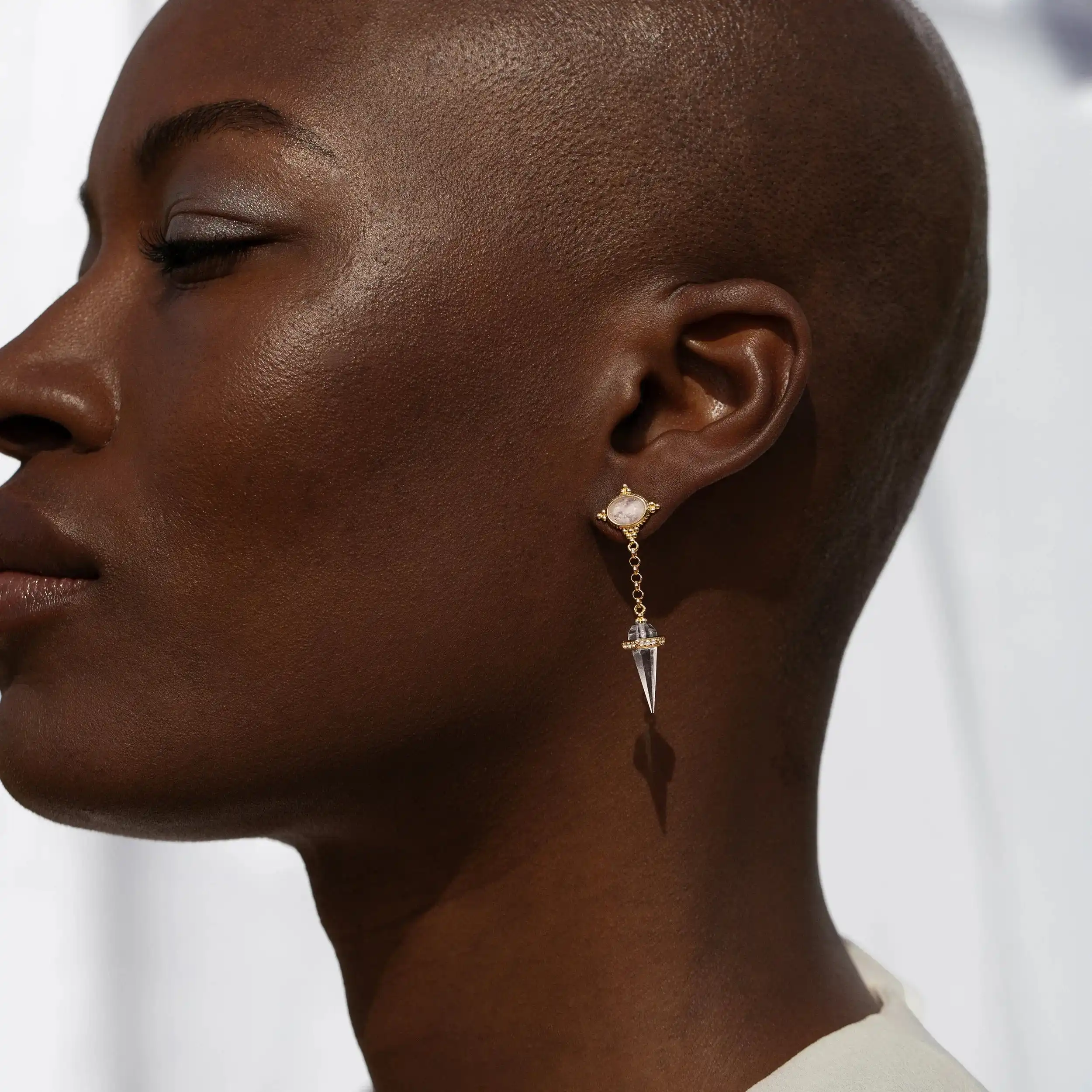 Oracle Pendulum Drop Earrings - Image 2