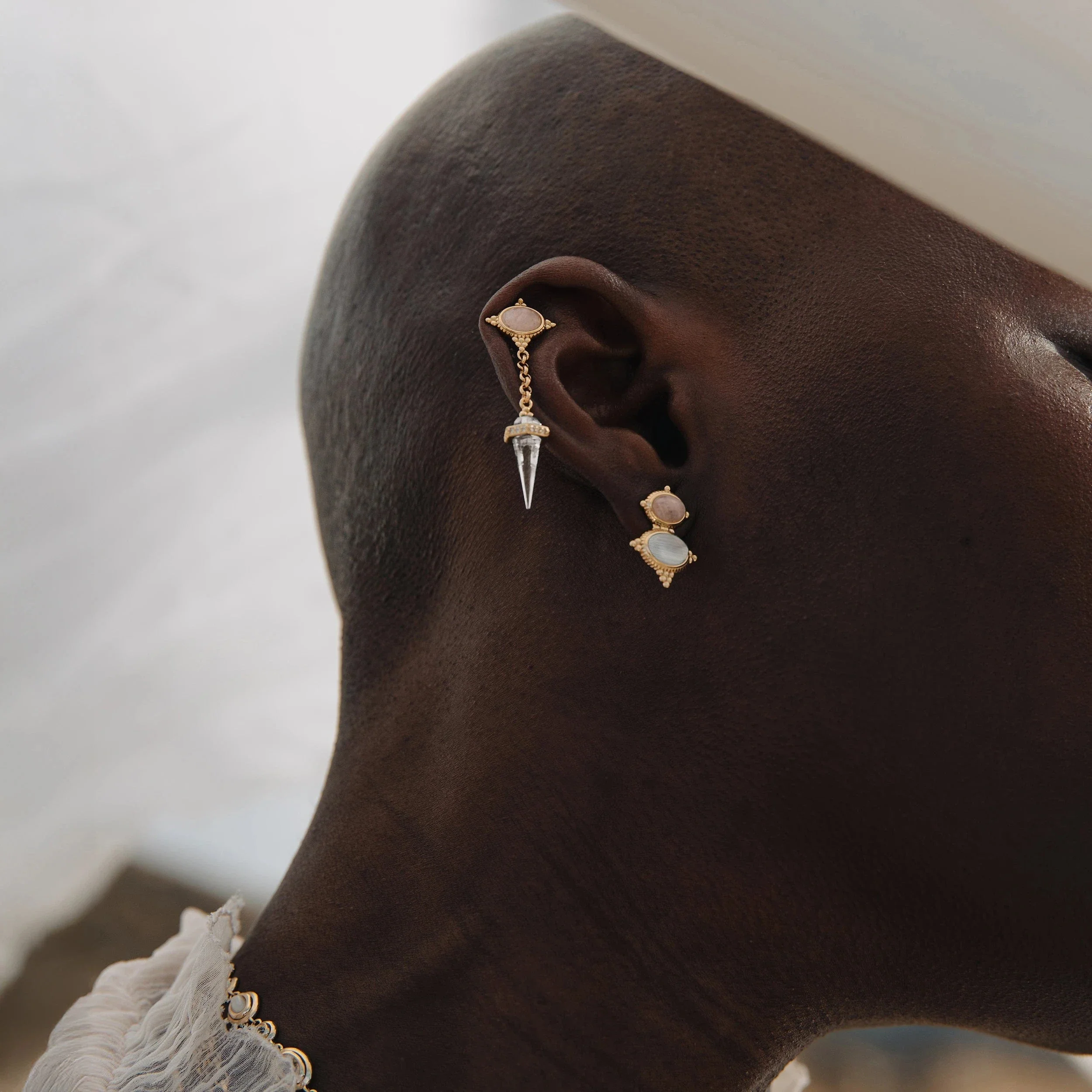 Oracle Pendulum Drop Earrings - Image 3