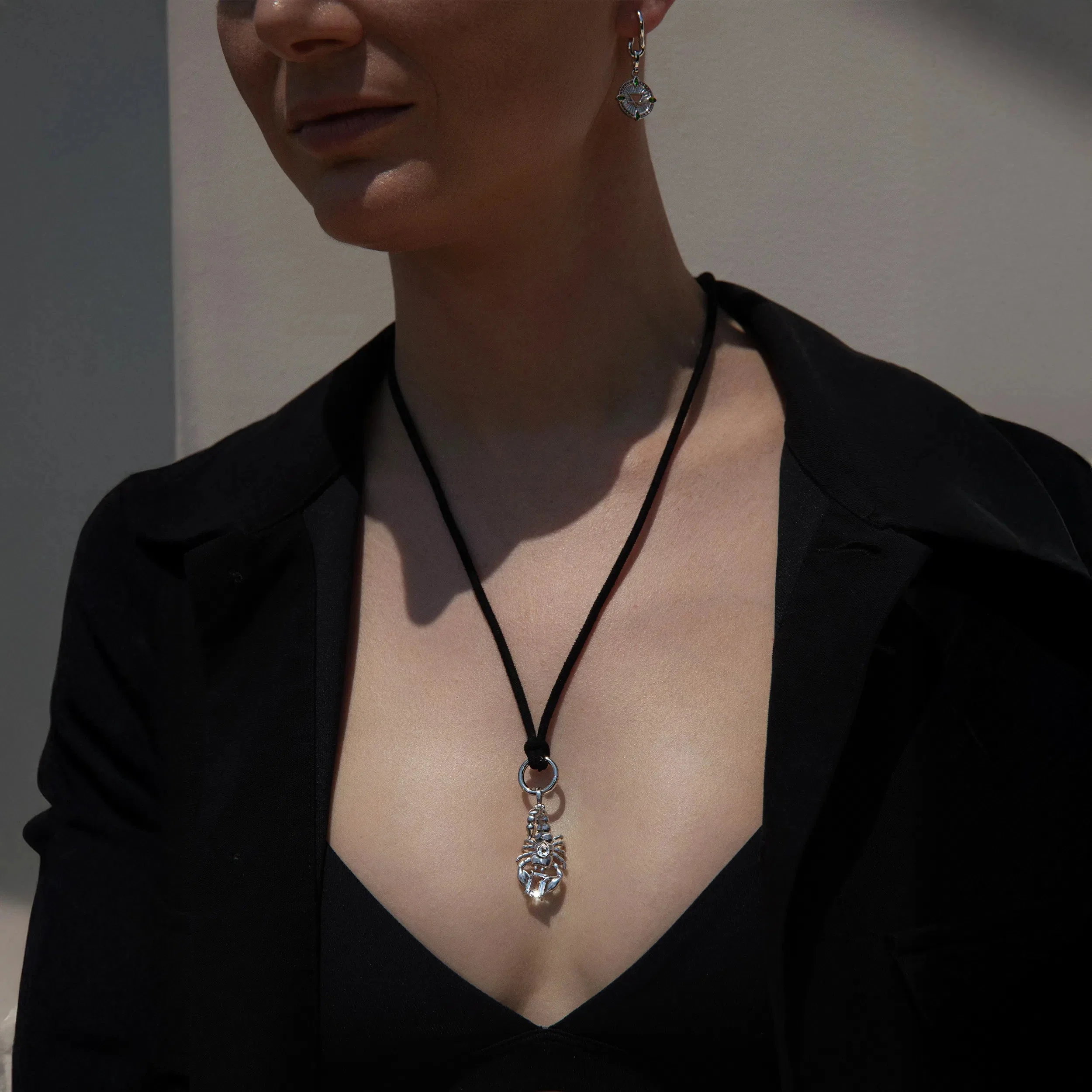 Pele Scorpion Cord Necklace Set - Image 2