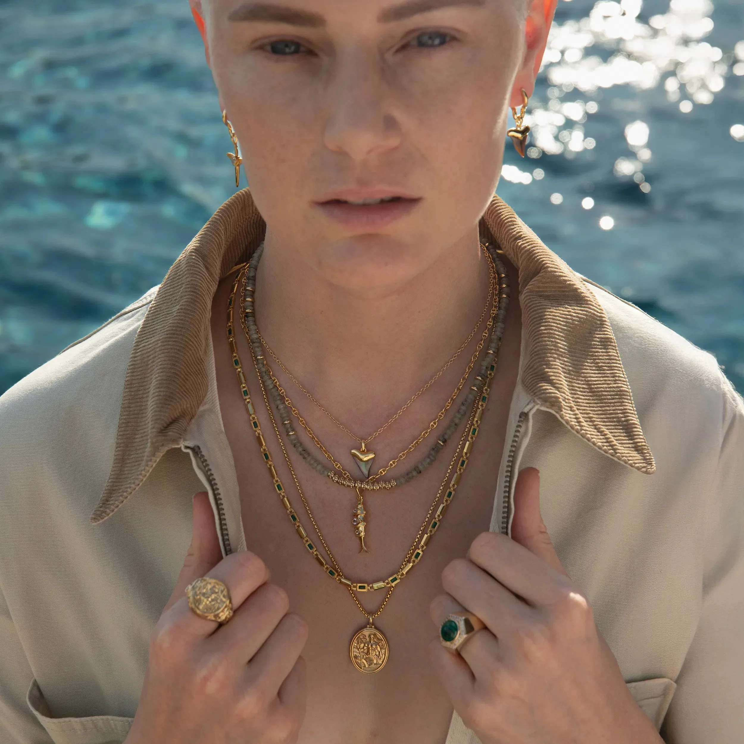 Poseidon's Ocean Necklace - Image 3