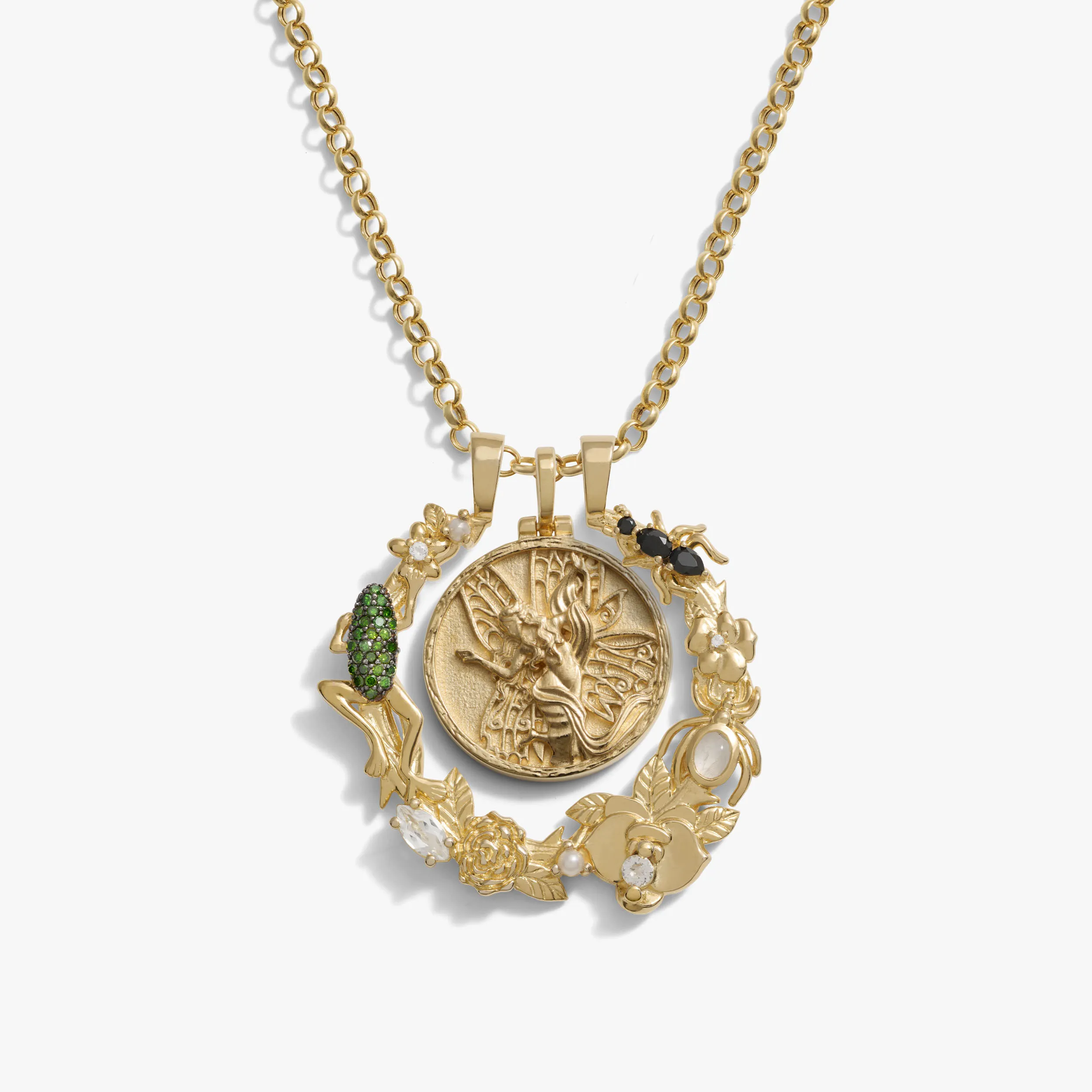 Queen of the Fairies Halo Necklace