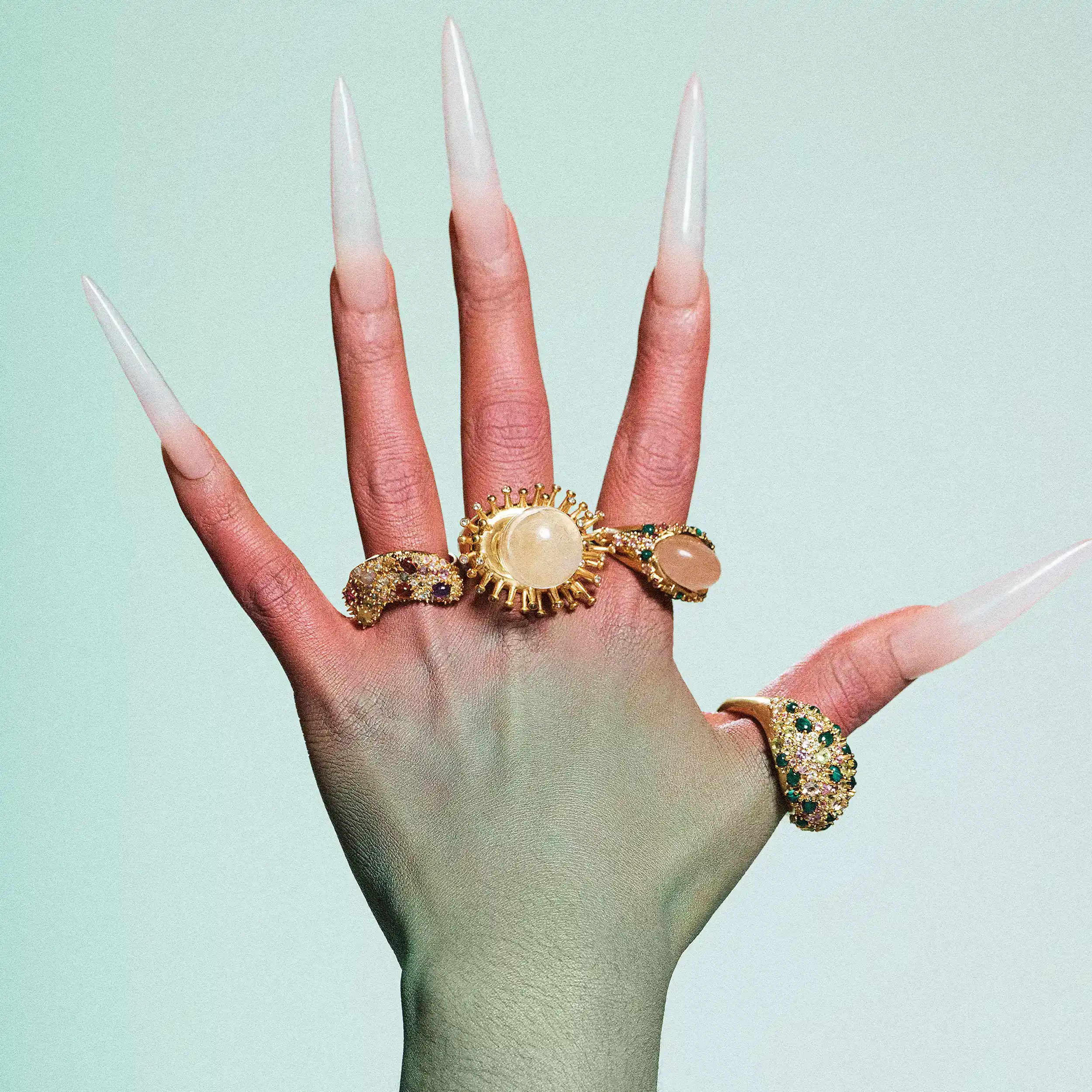 Savored Crystal Candy Pop Ring - Image 2