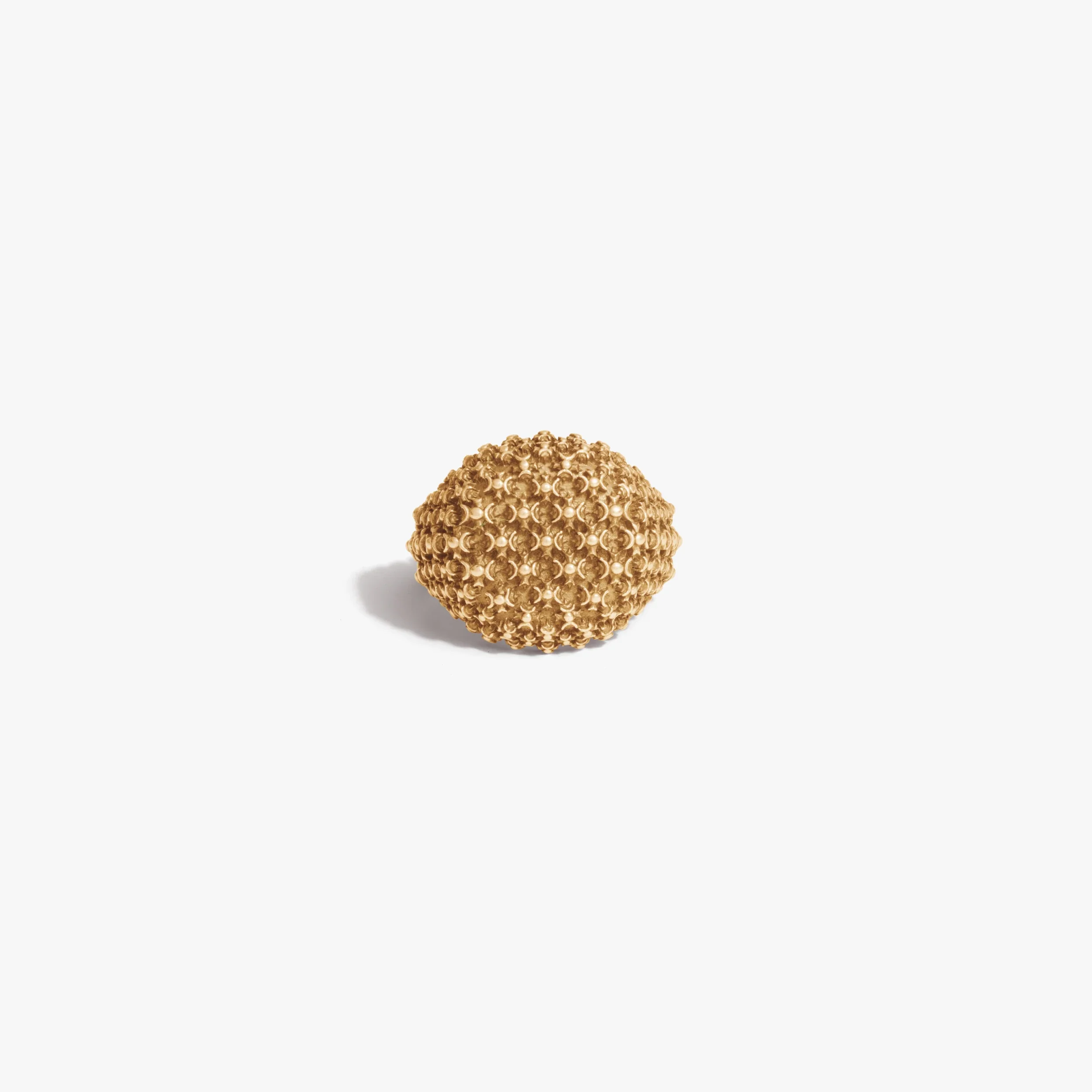 Triple Moon Crest Statement Ring