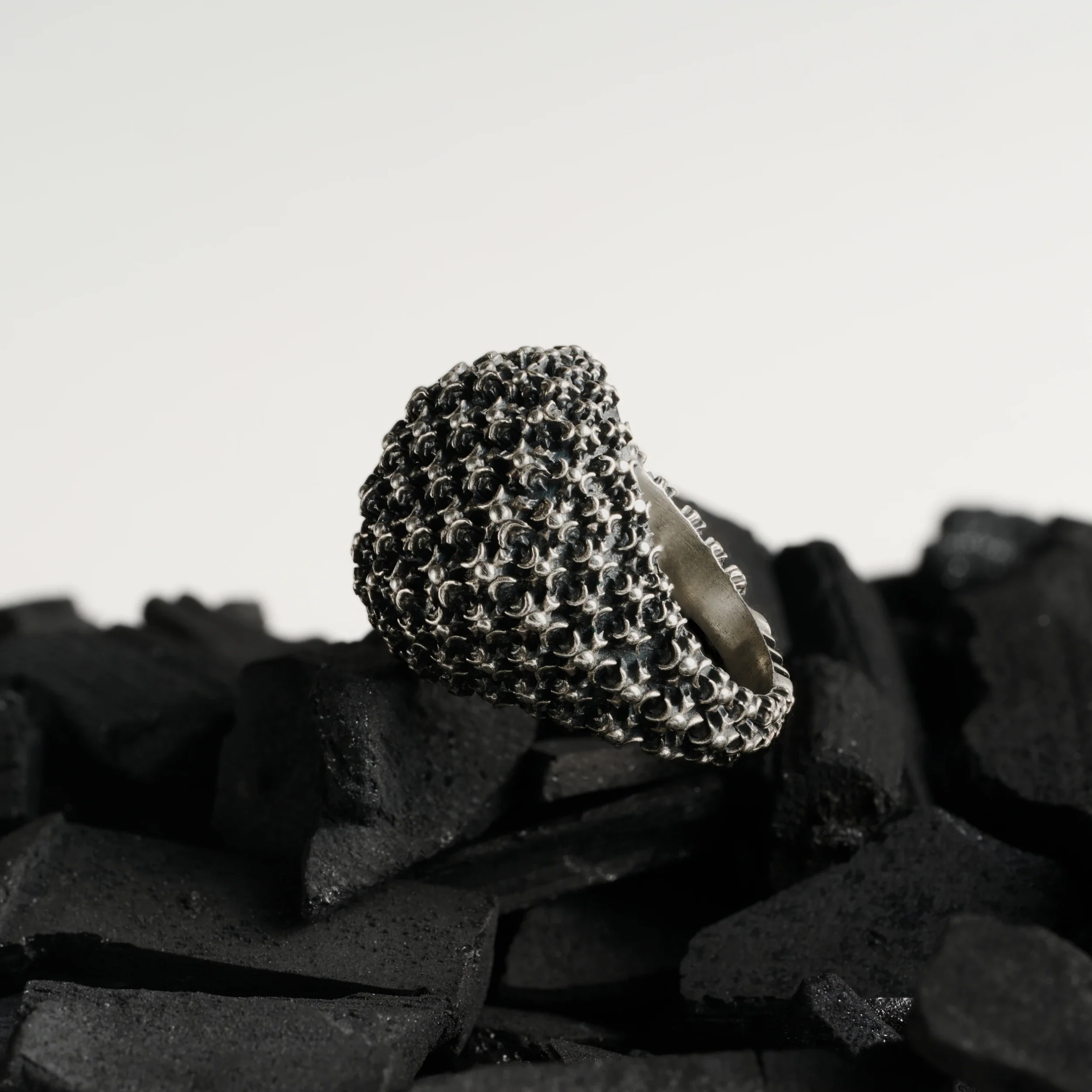 Triple Moon Crest Statement Ring - Image 5