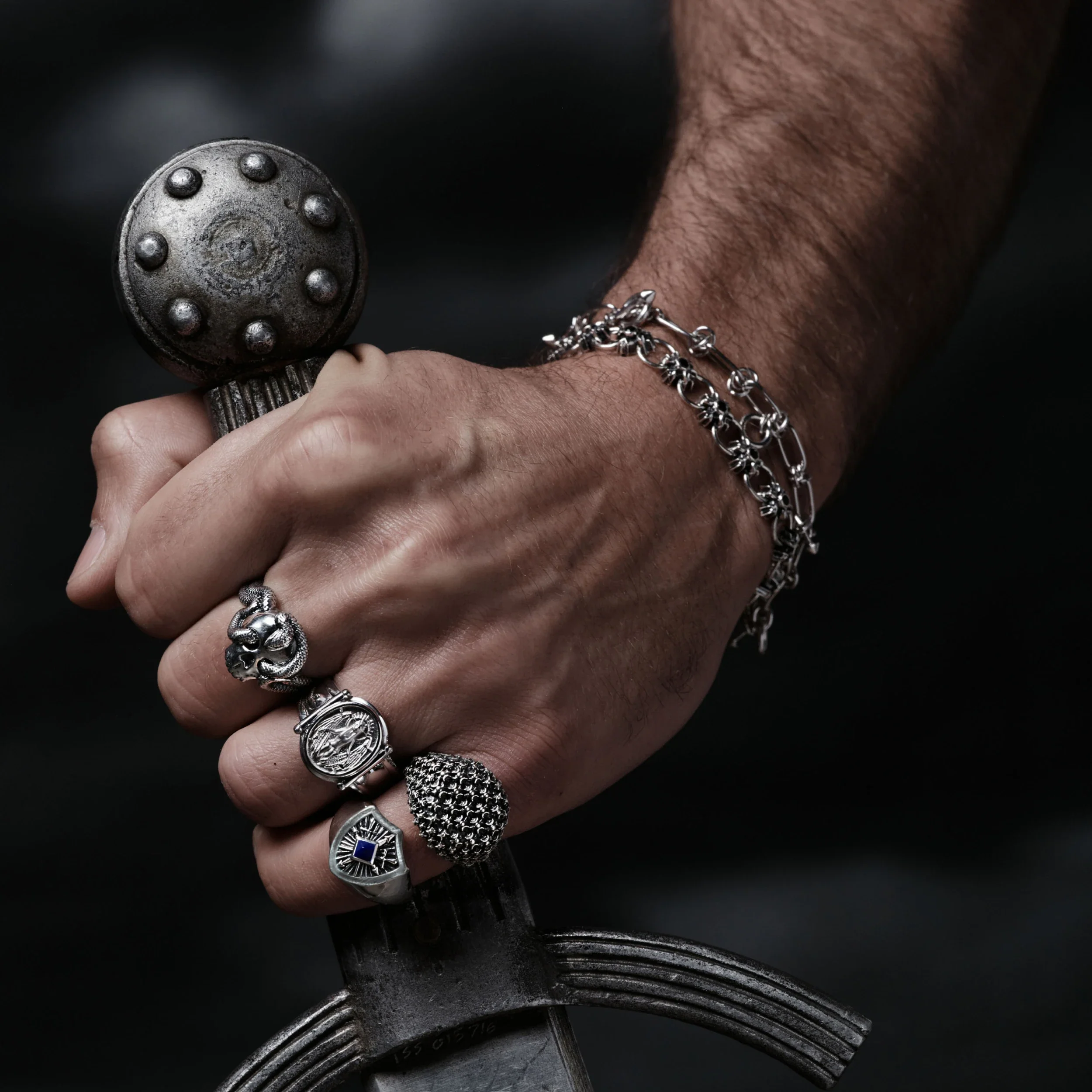 Gemstone Shield Defense Ring - Image 5