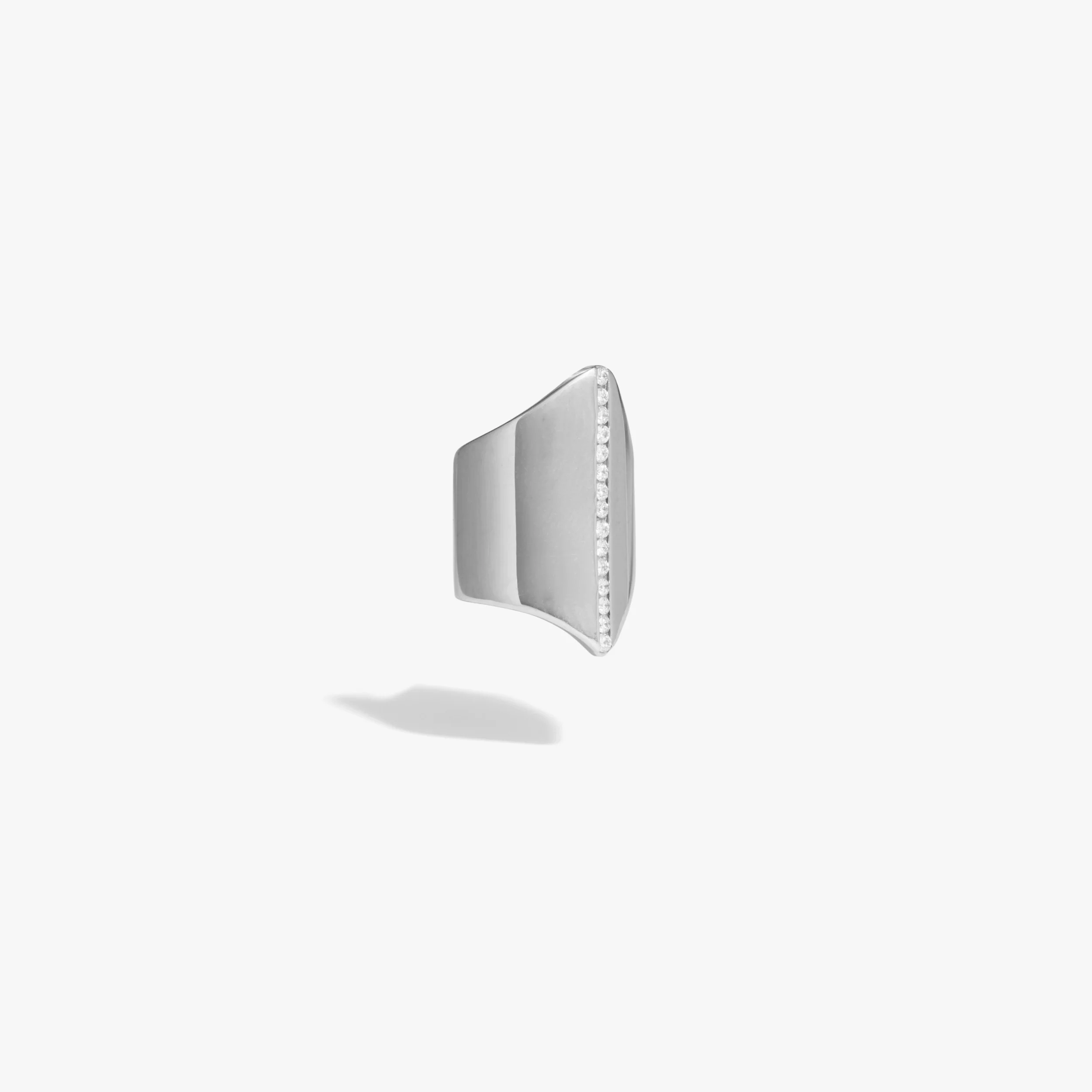 Sapphire Shield Ear Cuff - Image 4