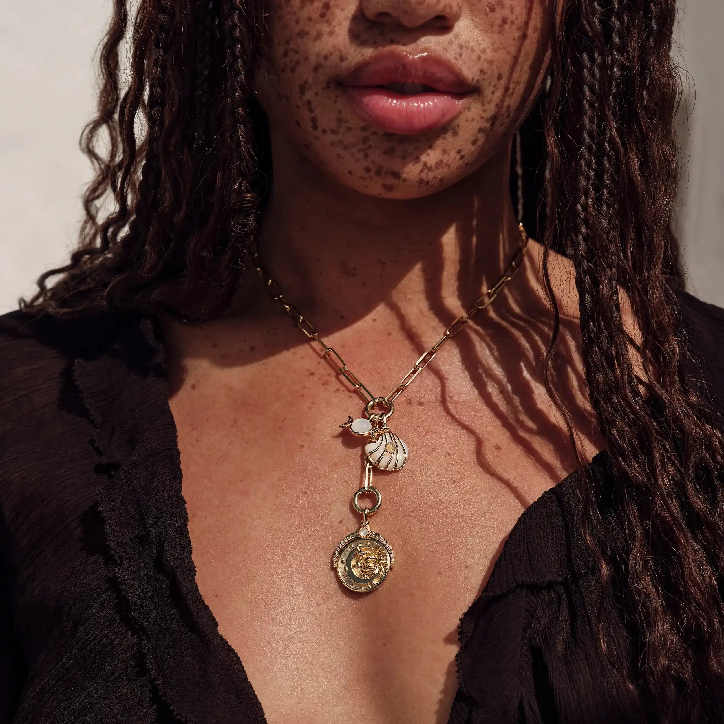 Lariat Charm Collector Necklace - Image 3