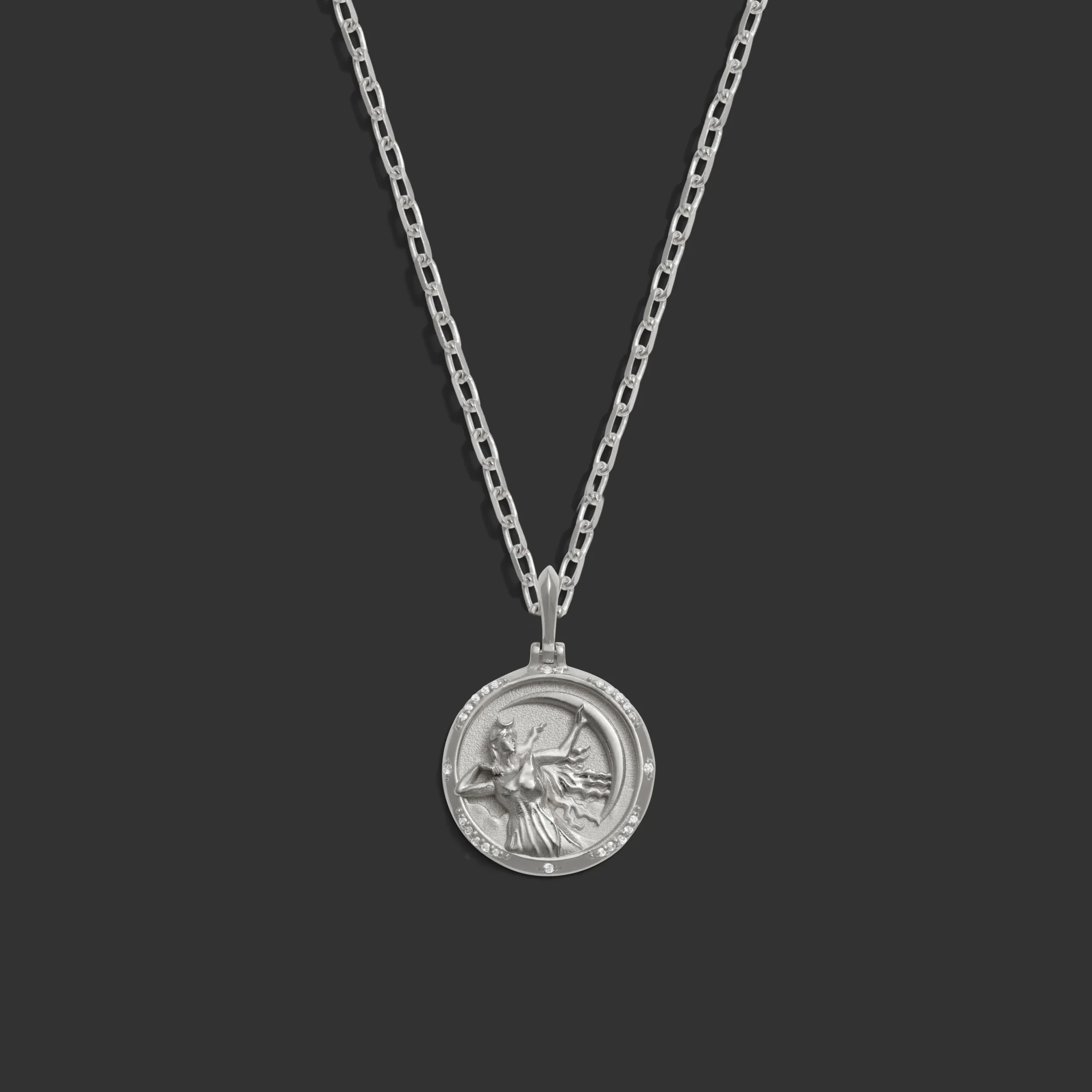 Diamond Selene Necklace - Image 7