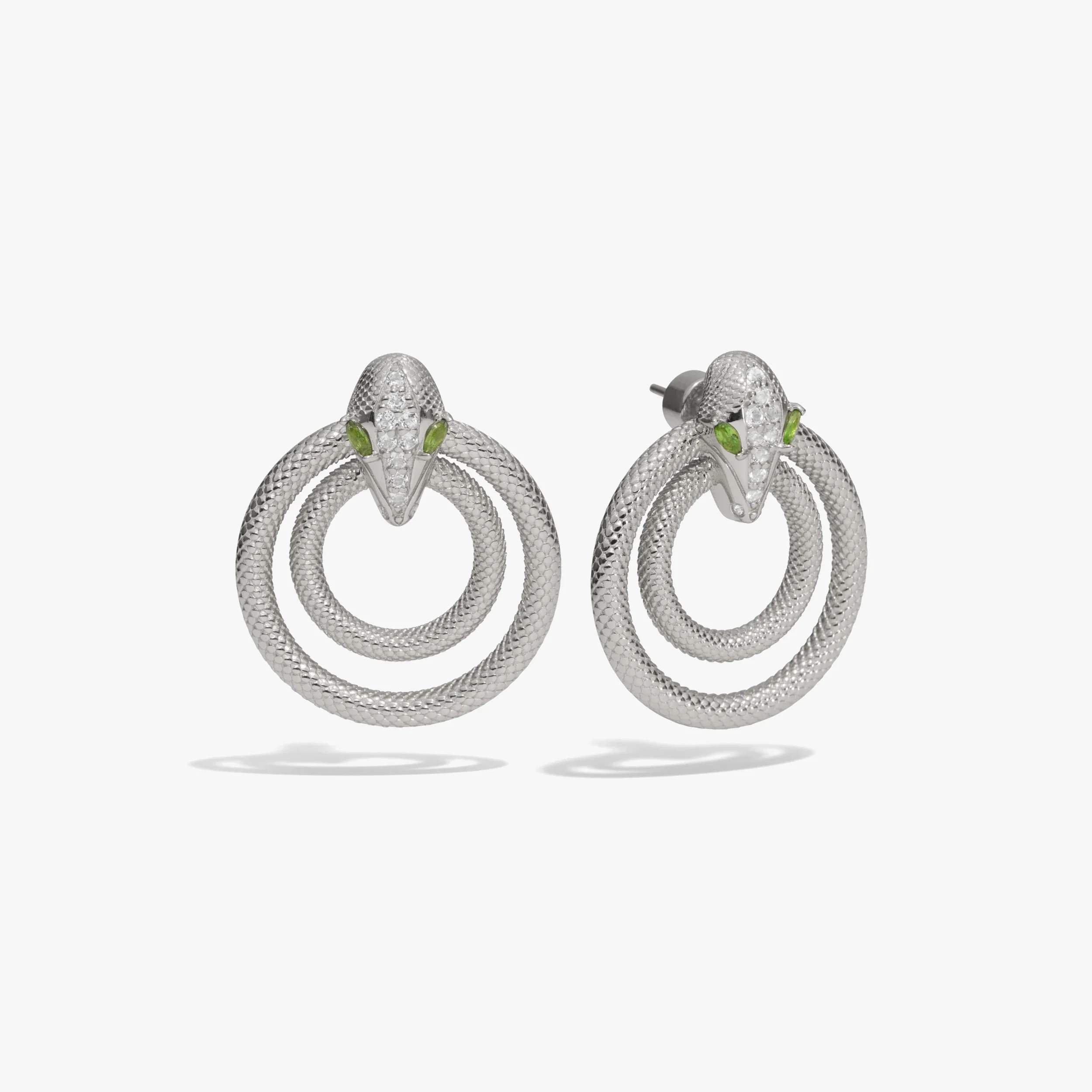 Snake Doorknocker Earrings - Image 6