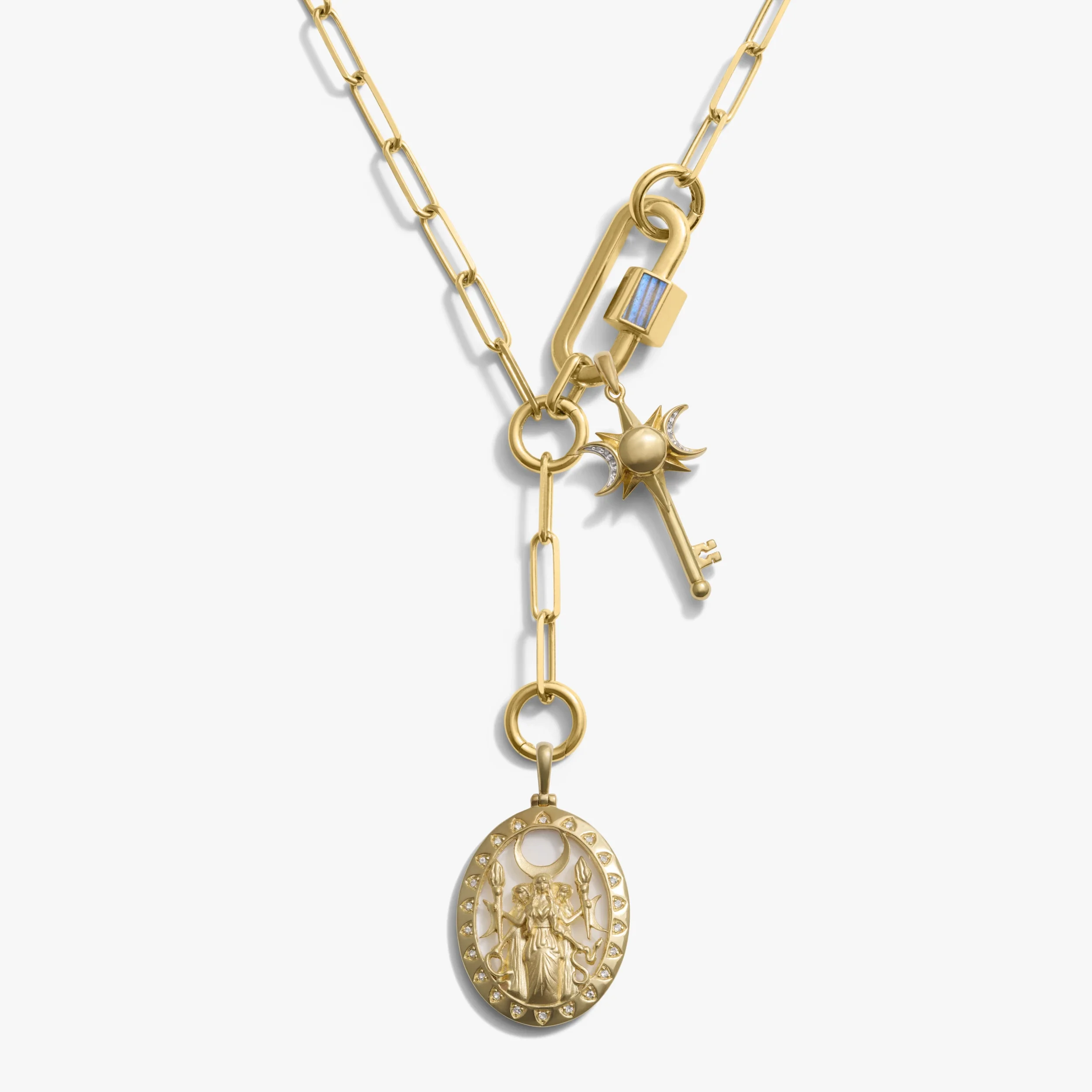 Hecate's Key Charm Lariat