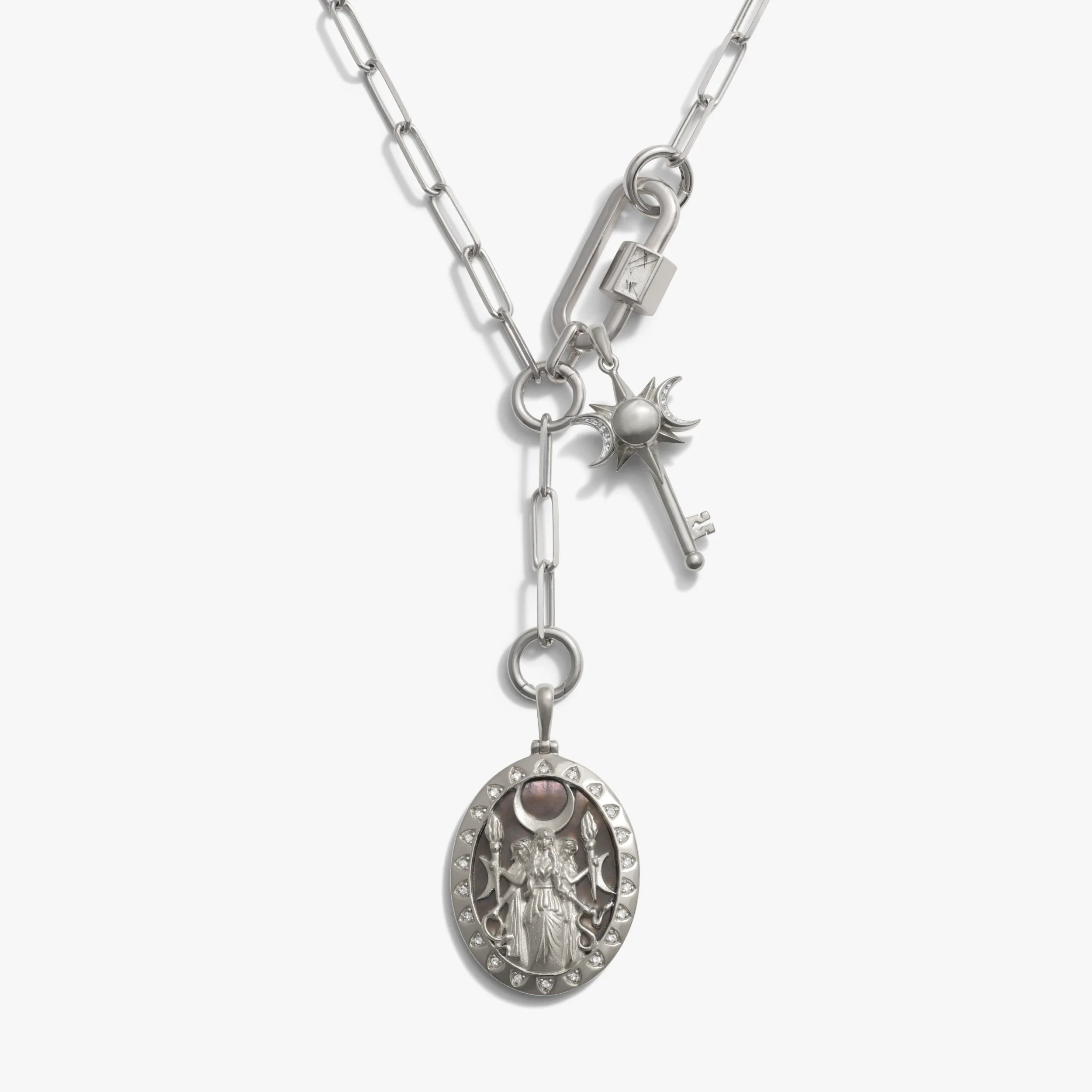Hecate's Key Charm Lariat - Image 4