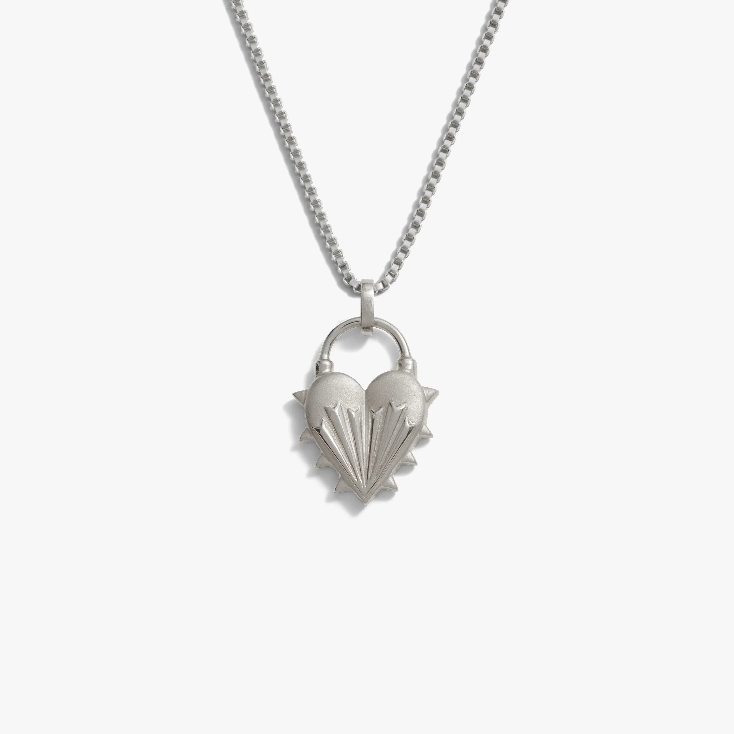 Spiked Heart Necklace - Image 7