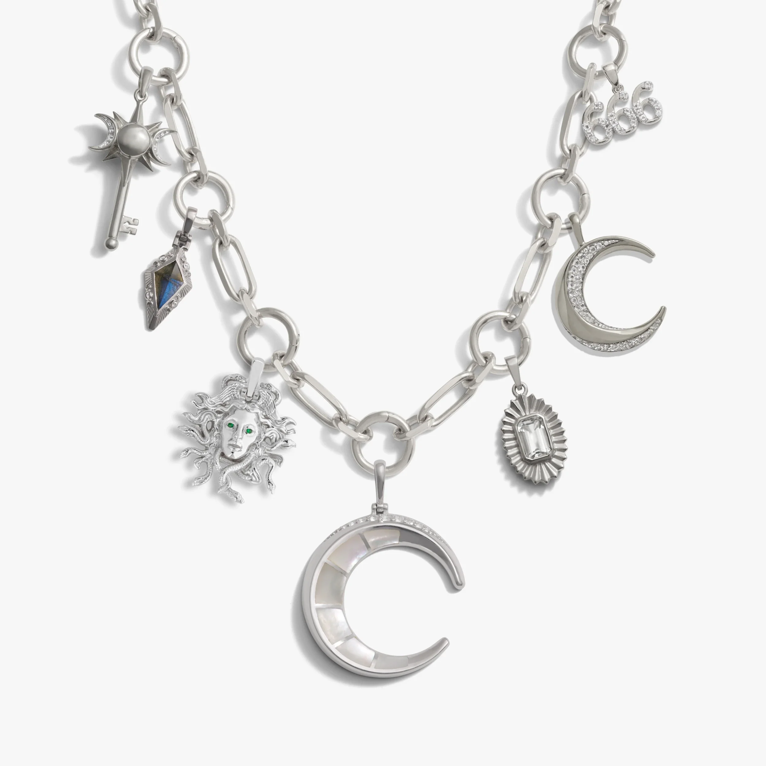 Witch Statement Charm Necklace