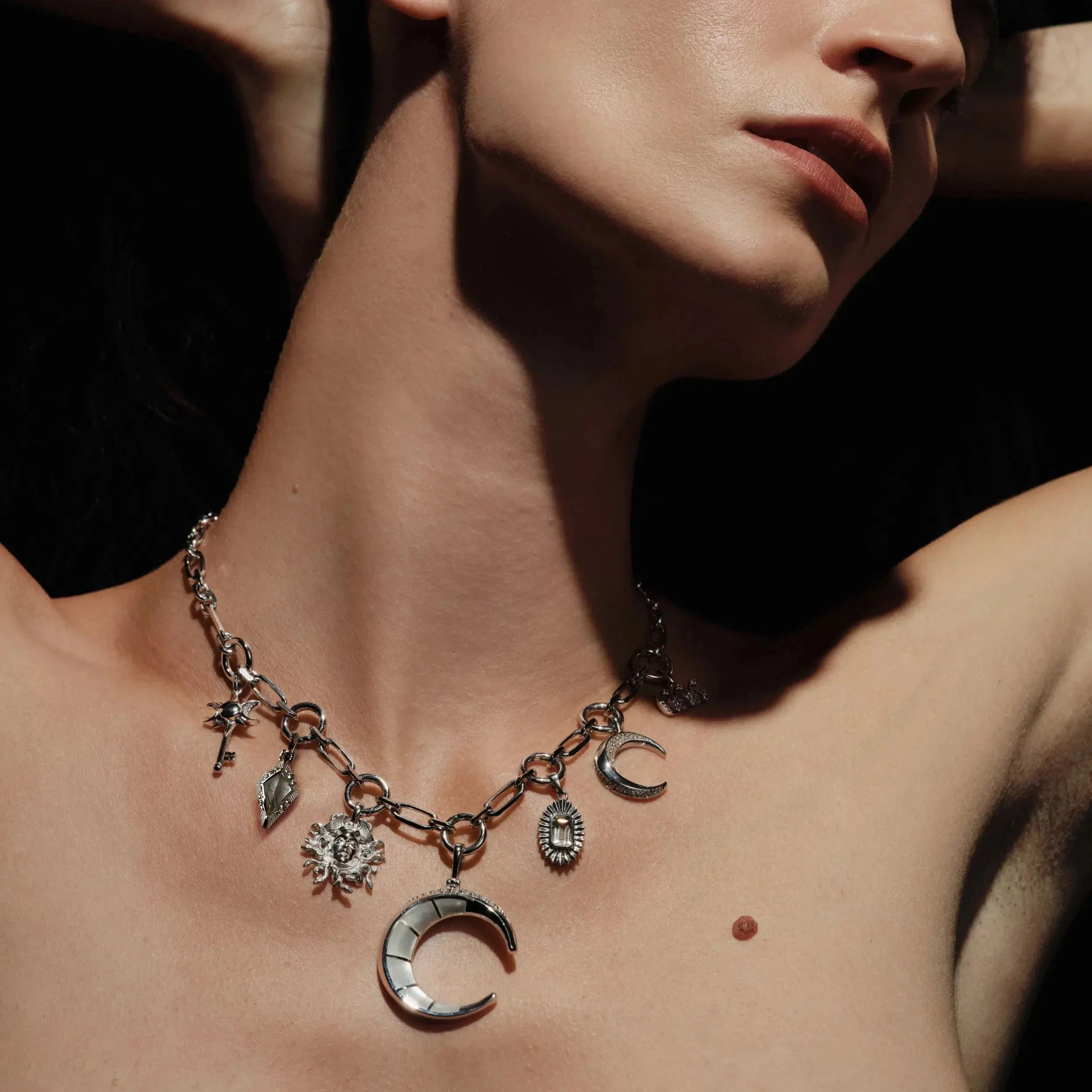 Witch Statement Charm Necklace - Image 2