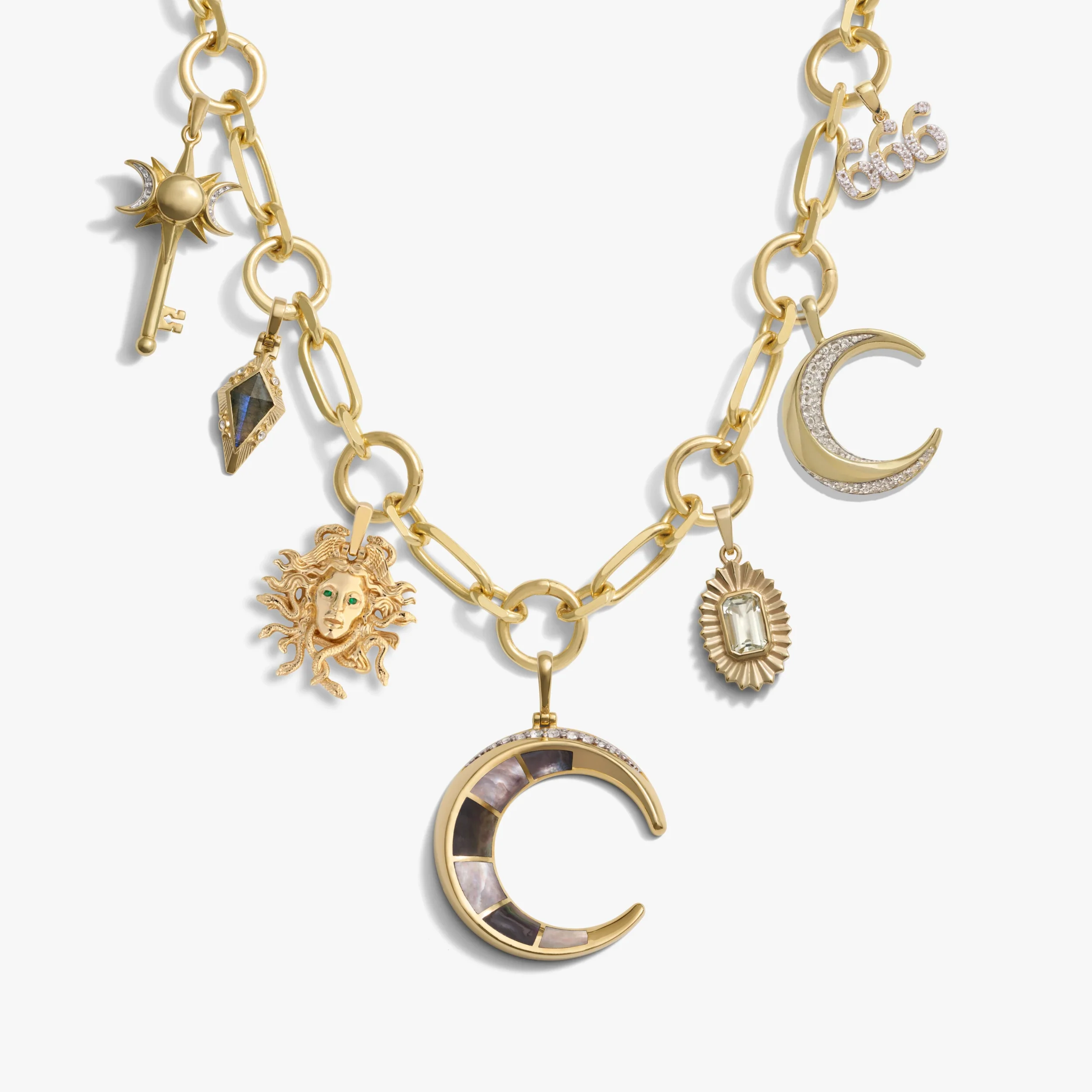 Witch Statement Charm Necklace - Image 6