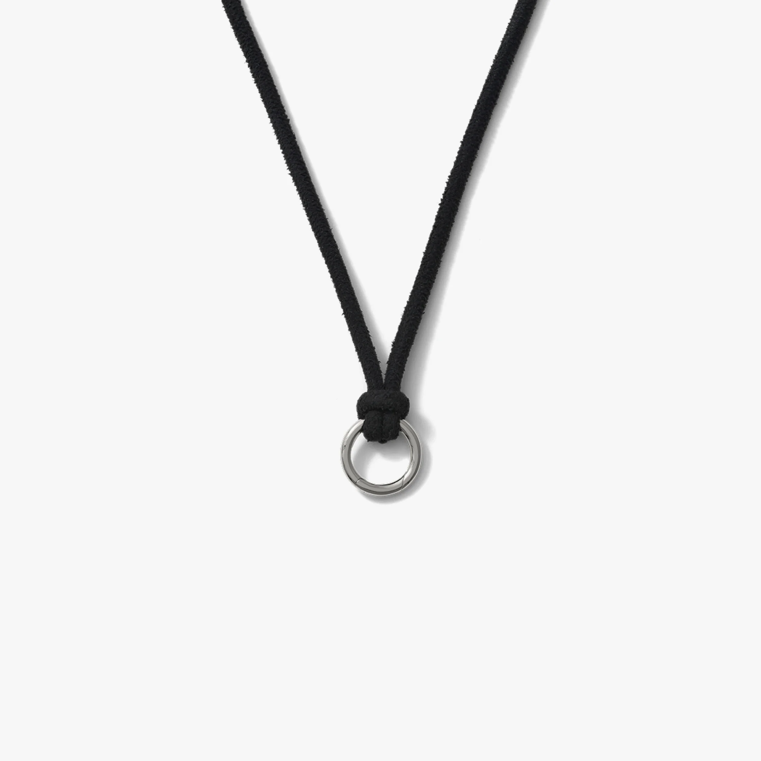 Suede Cord Charm Collector Necklace - Image 5