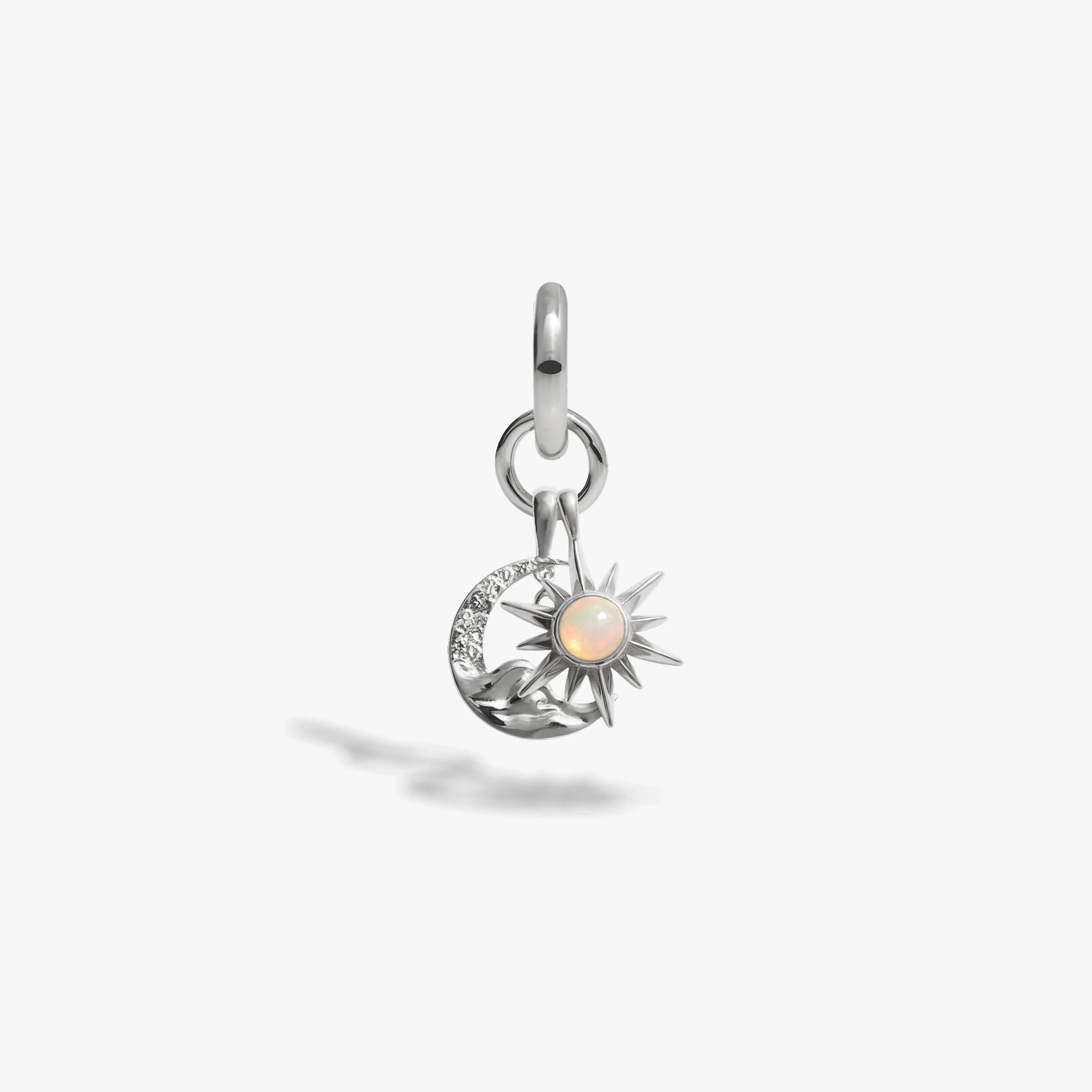 Sun & Moon Charm Earring - Image 3