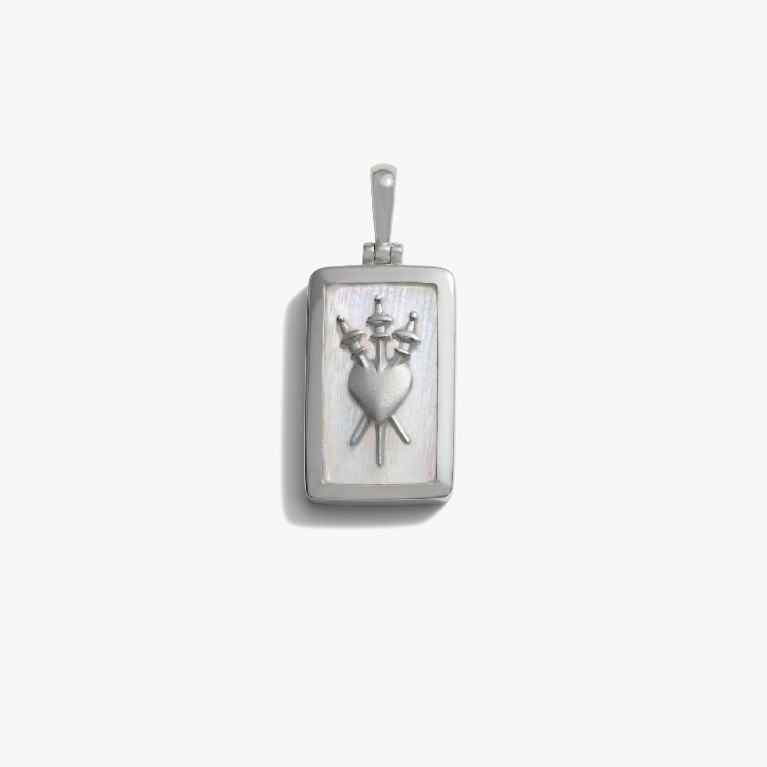 Three of Swords Tarot Pendant - Image 5