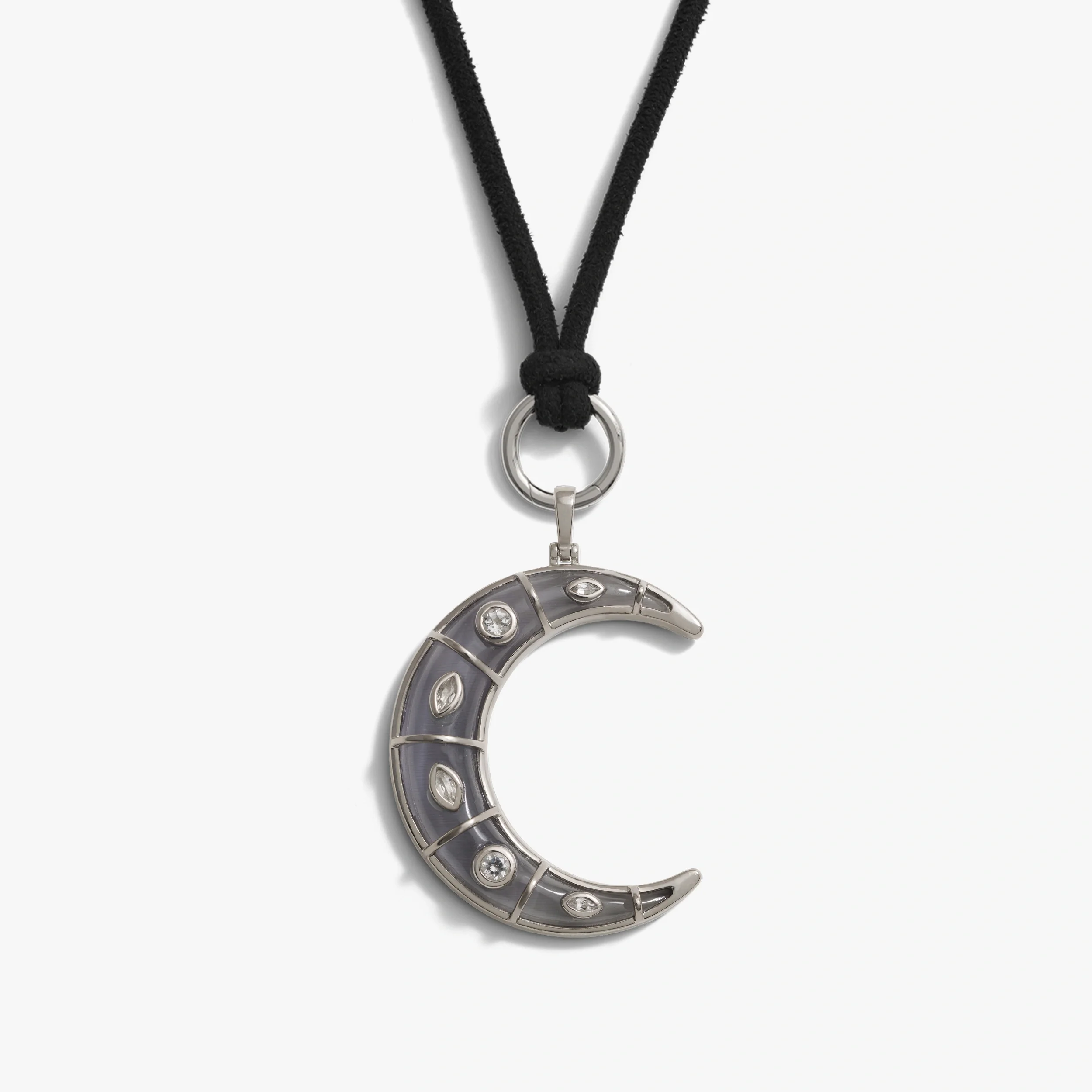 Mystic Moon Cord Charm Necklace - Image 5