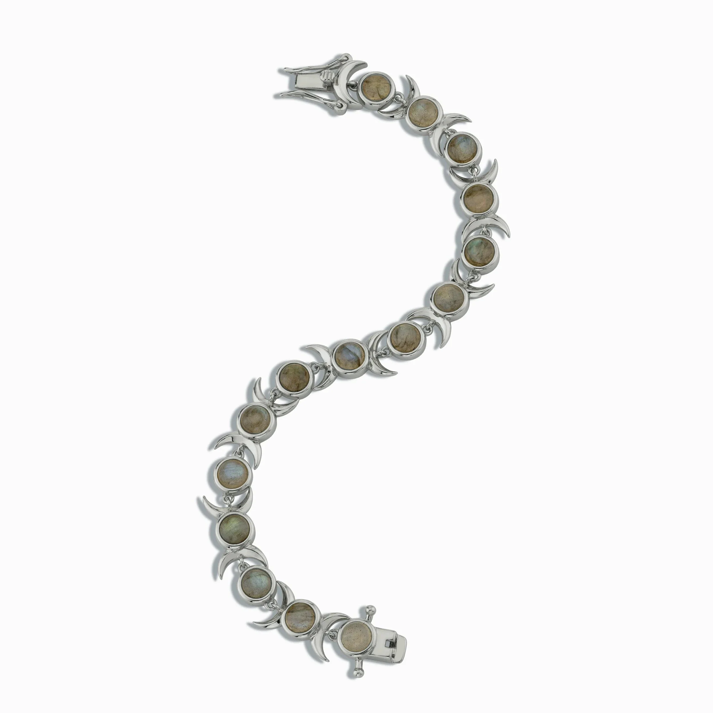 Triple Moon Tennis Bracelet - Image 7