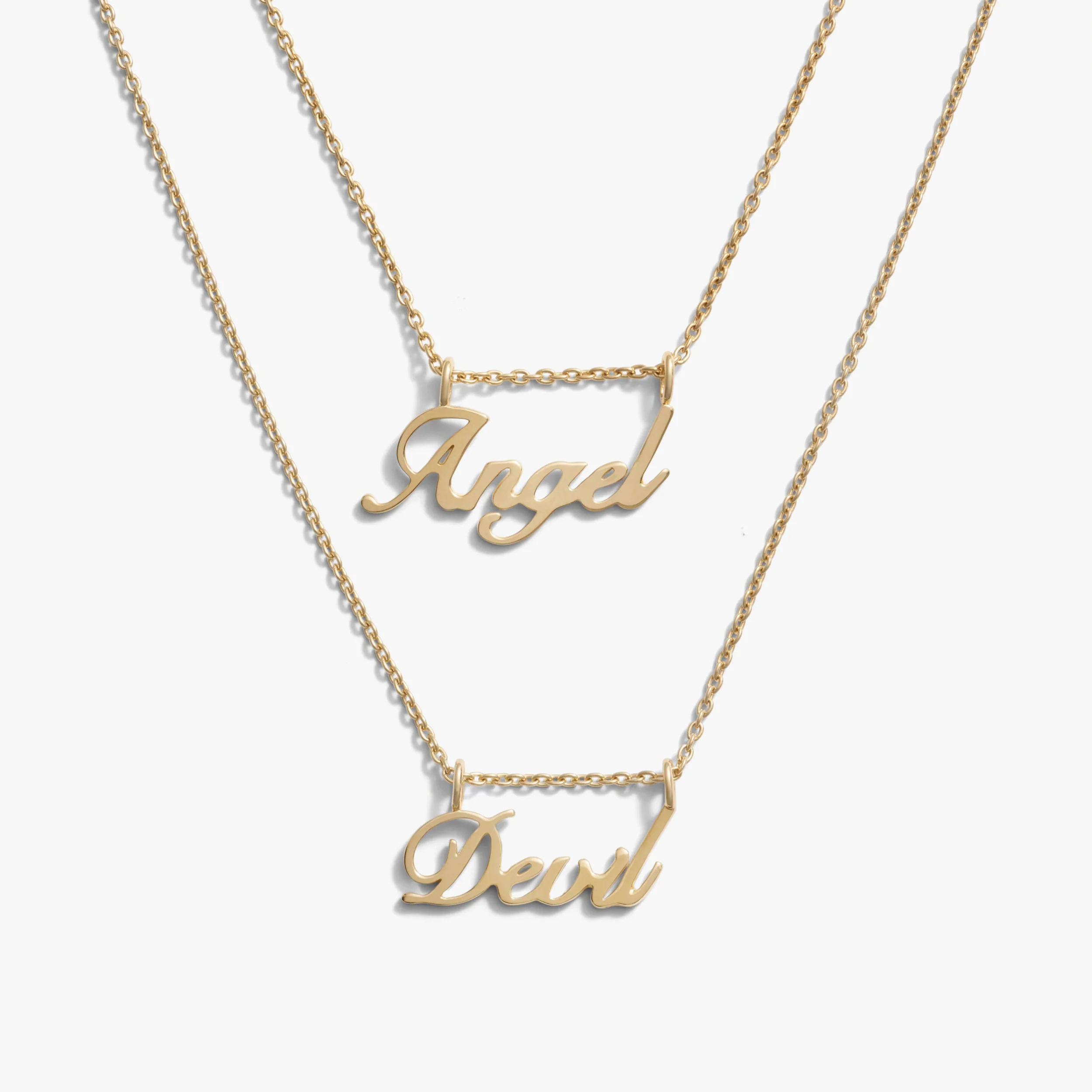Twin Flames Necklace Duo