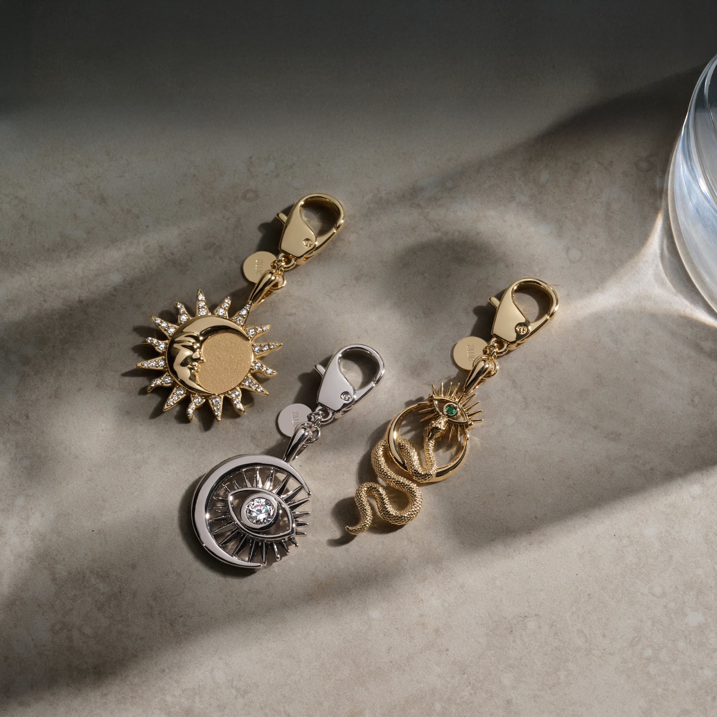 Sun & Moon Bag Charm - Image 3