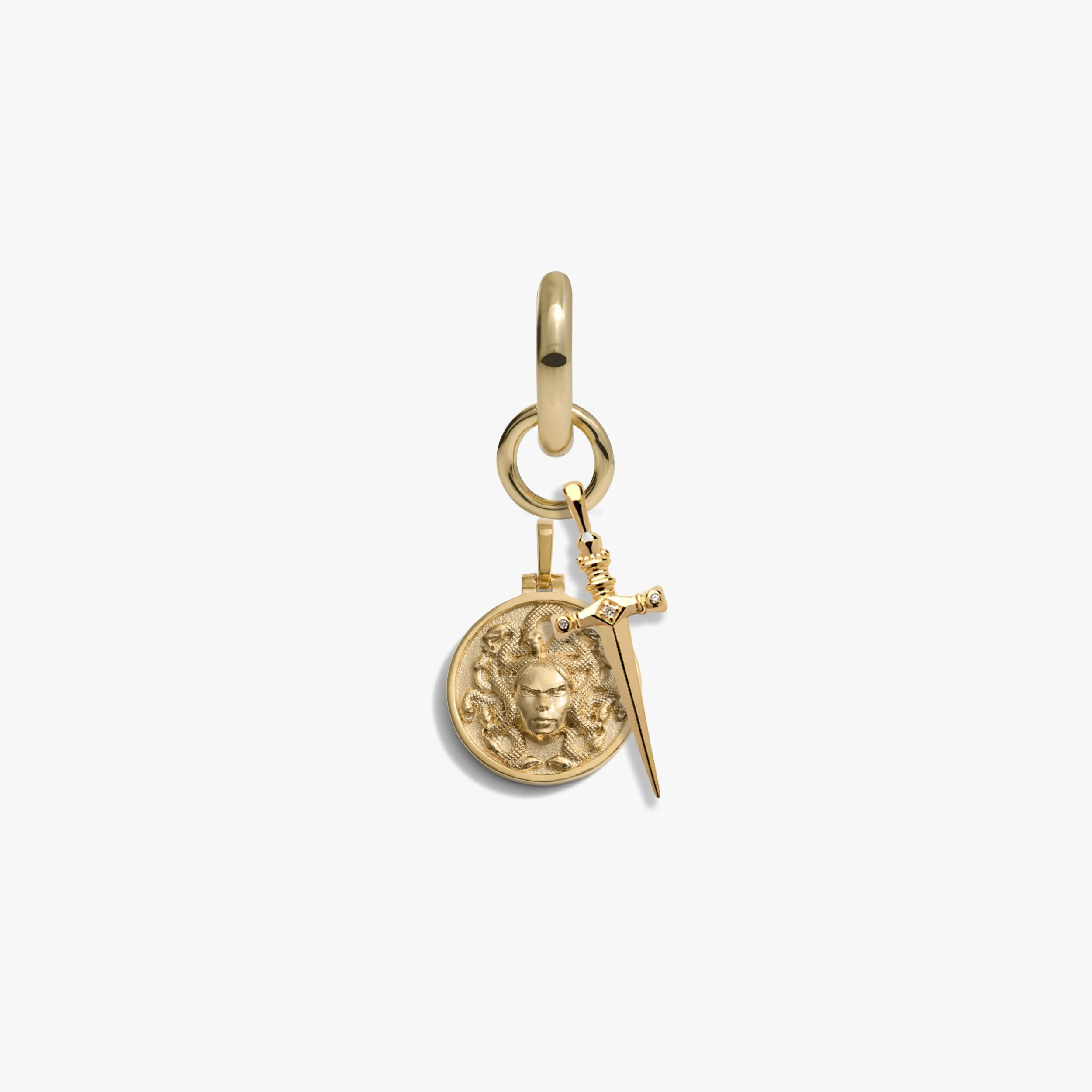 Warrior Goddess Charm Earring - Image 6