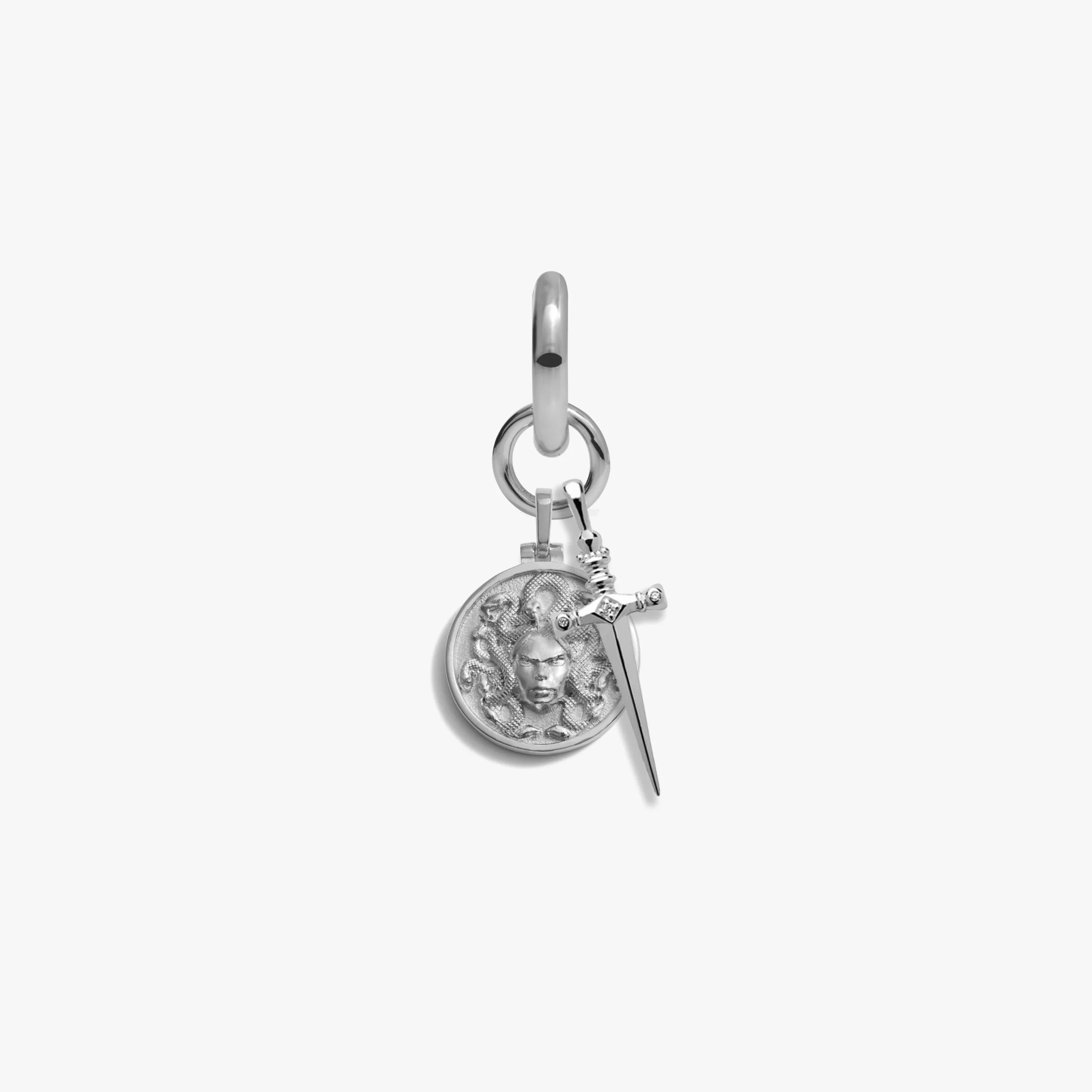 Warrior Goddess Charm Earring - Image 7