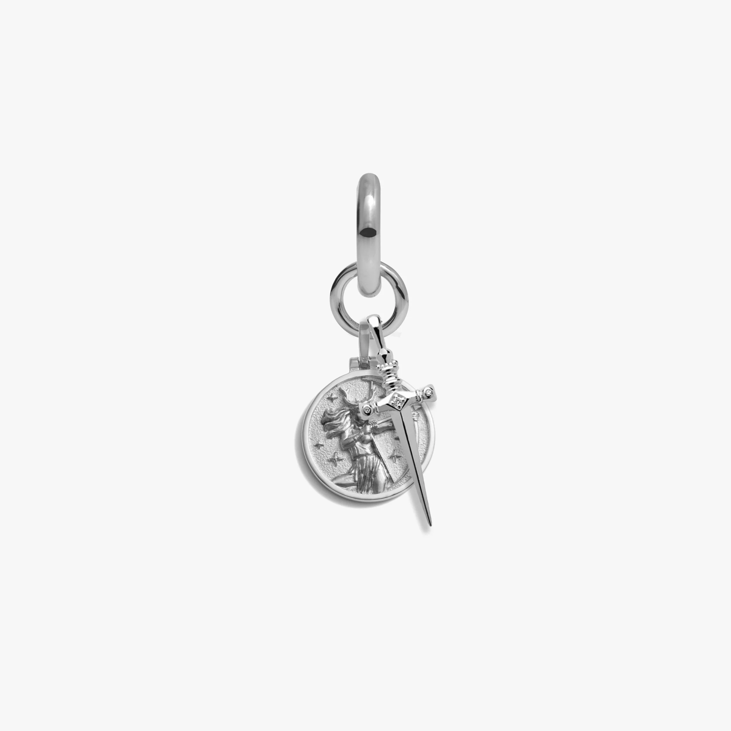 Warrior Goddess Charm Earring - Image 9