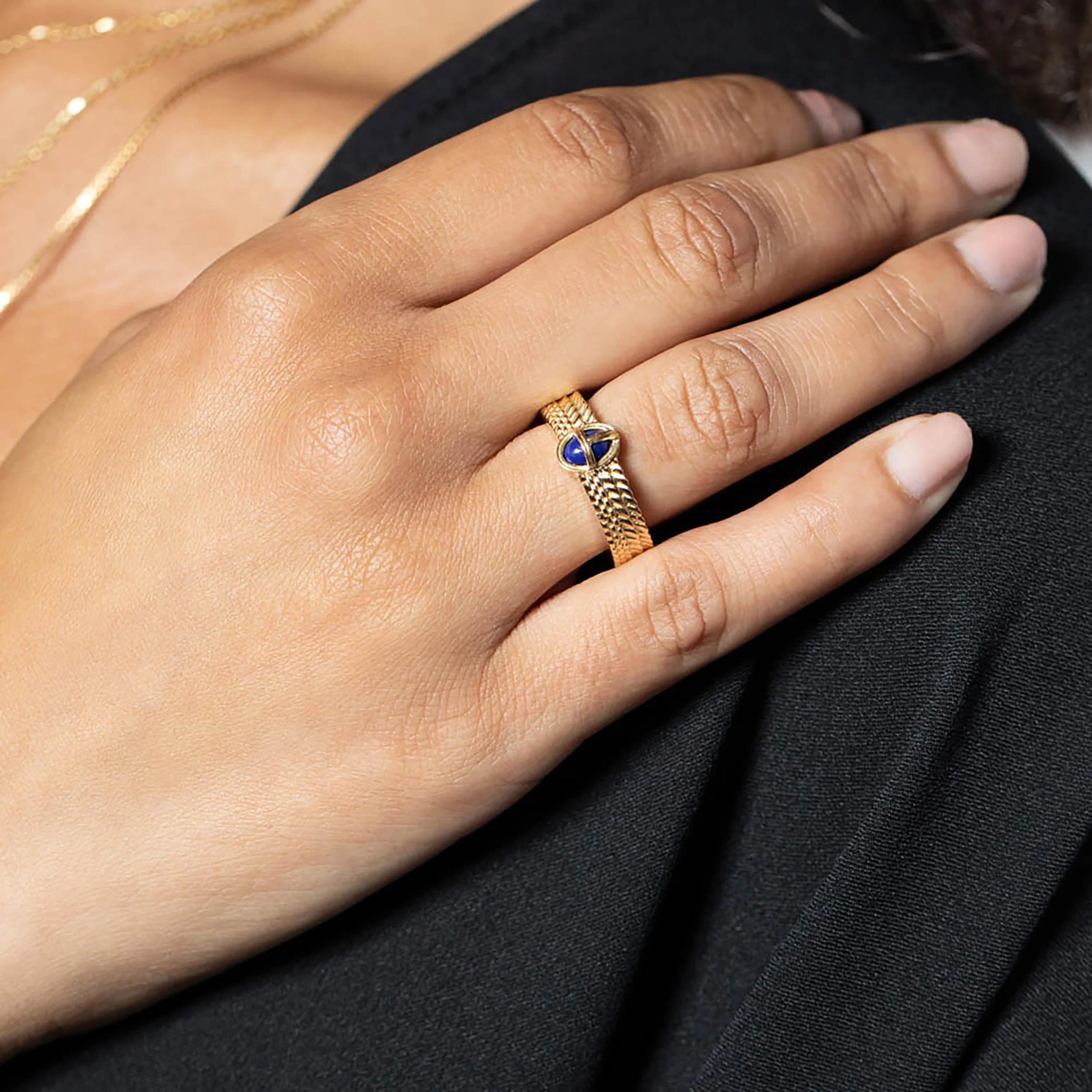 Winged Scarab Ring - Image 2