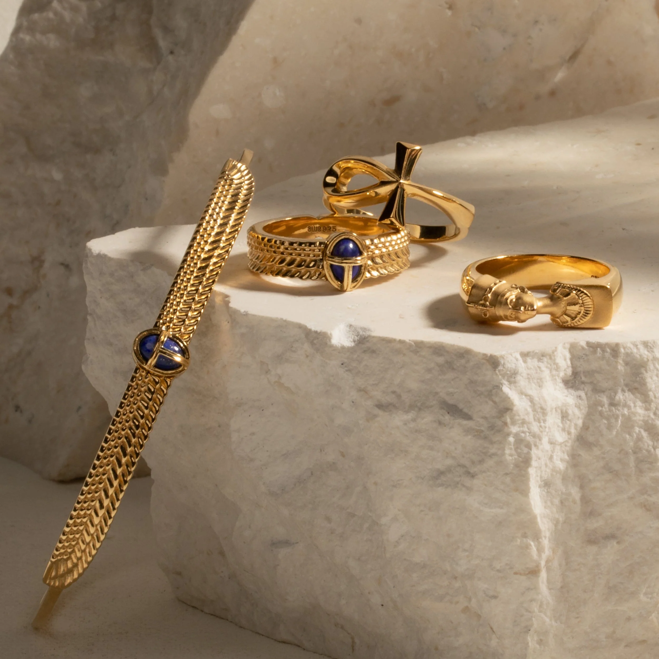 Winged Scarab Ring - Image 3