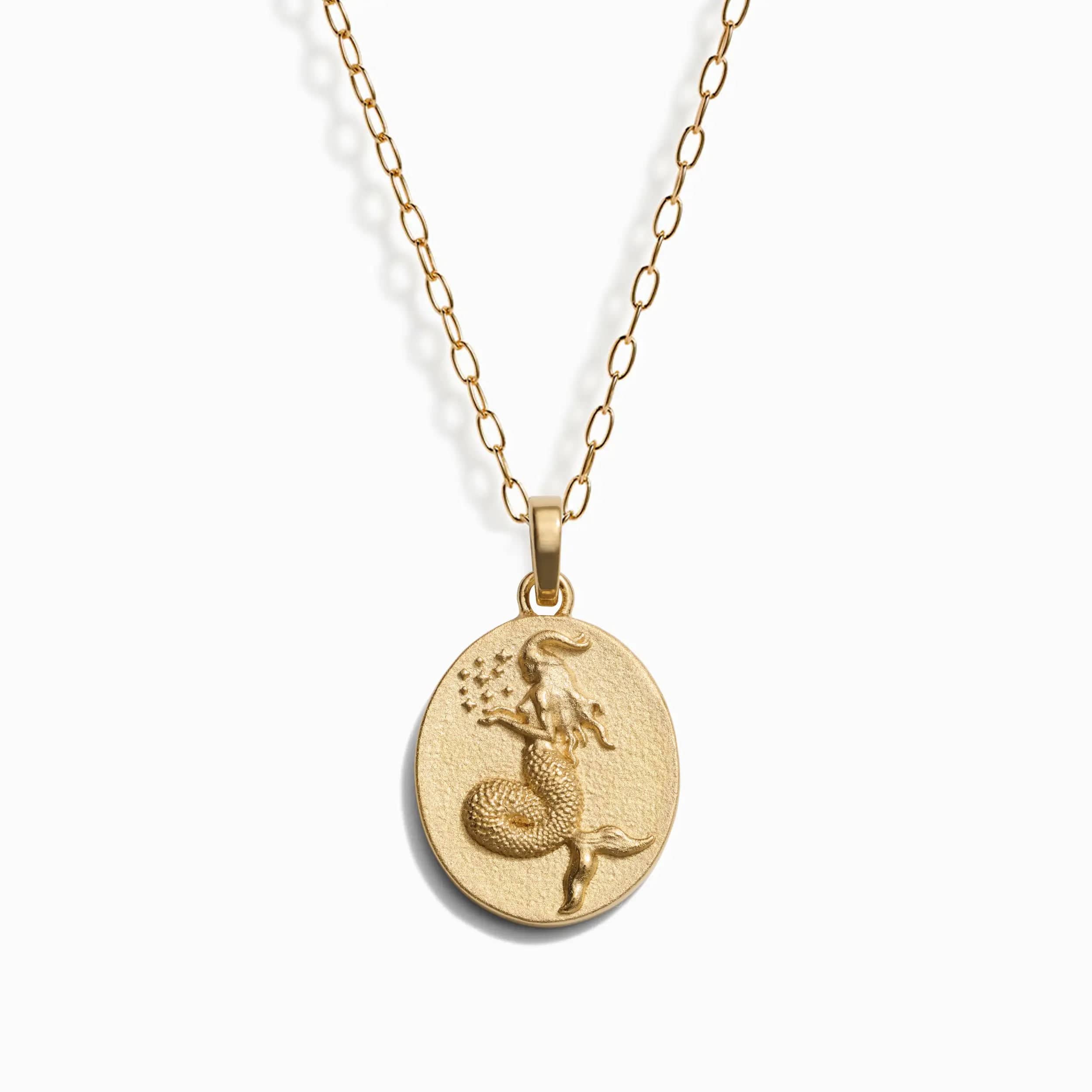 Zodiac Goddess Pendant + Mini Paperclip Chain - Image 10