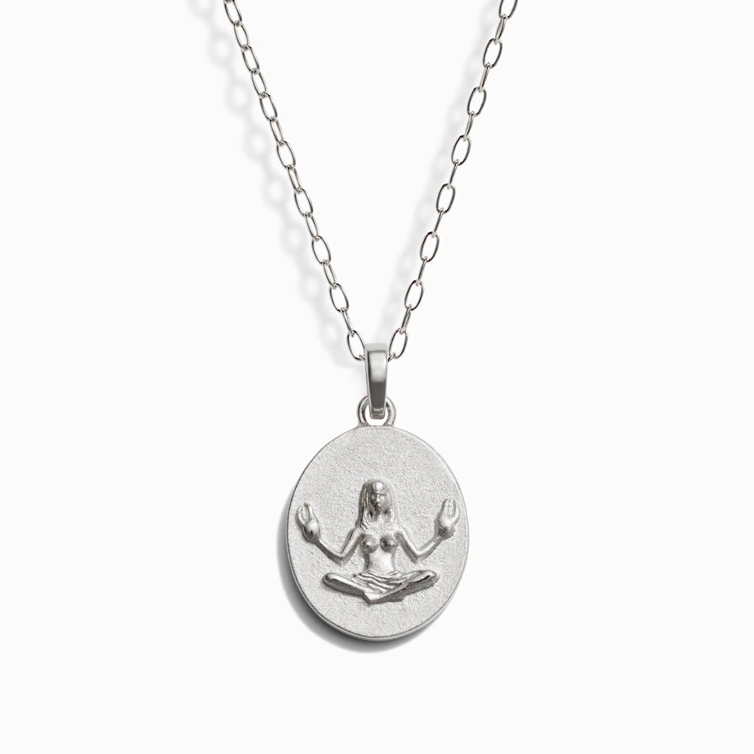 Zodiac Goddess Pendant + Mini Paperclip Chain - Image 15