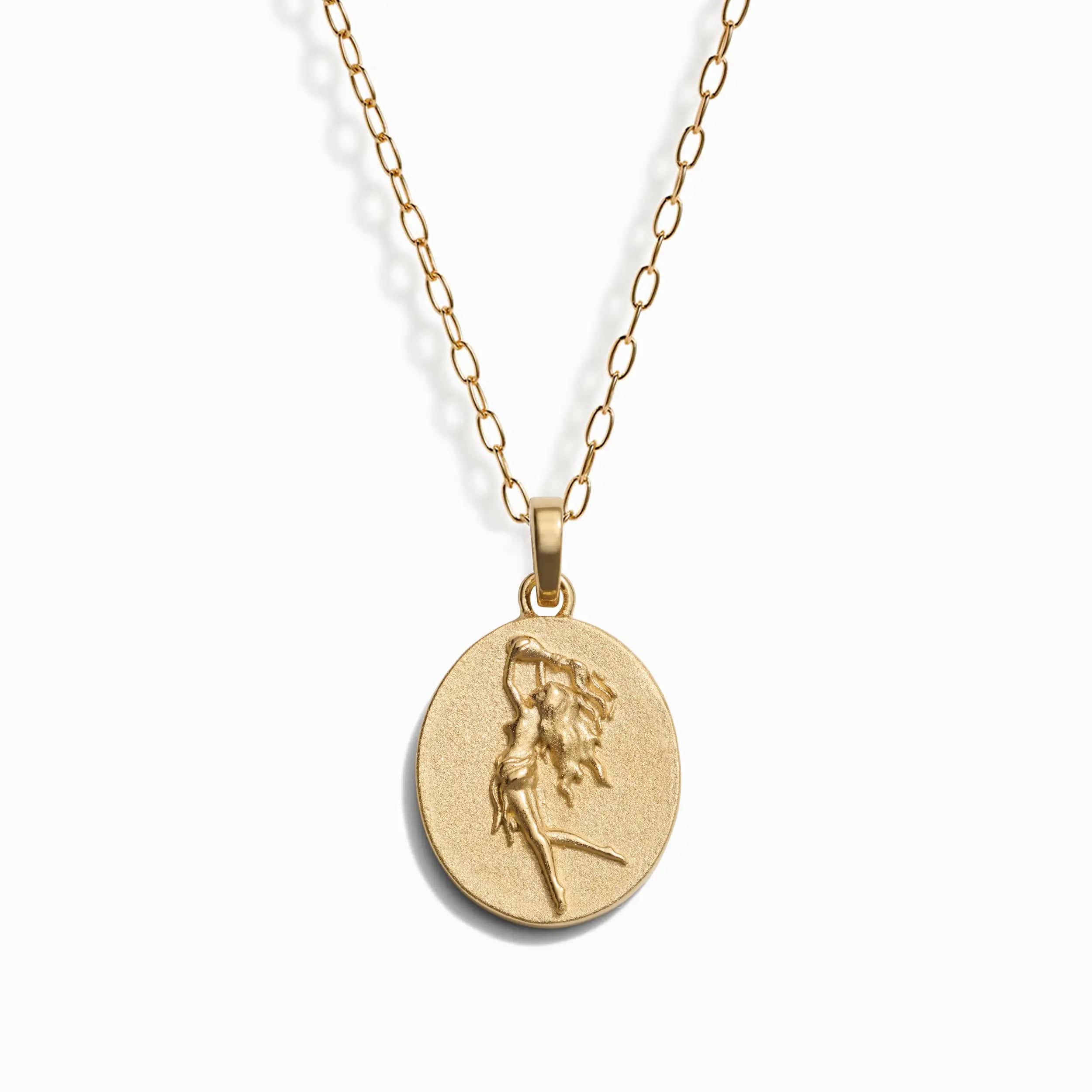 Zodiac Goddess Pendant + Mini Paperclip Chain - Image 17