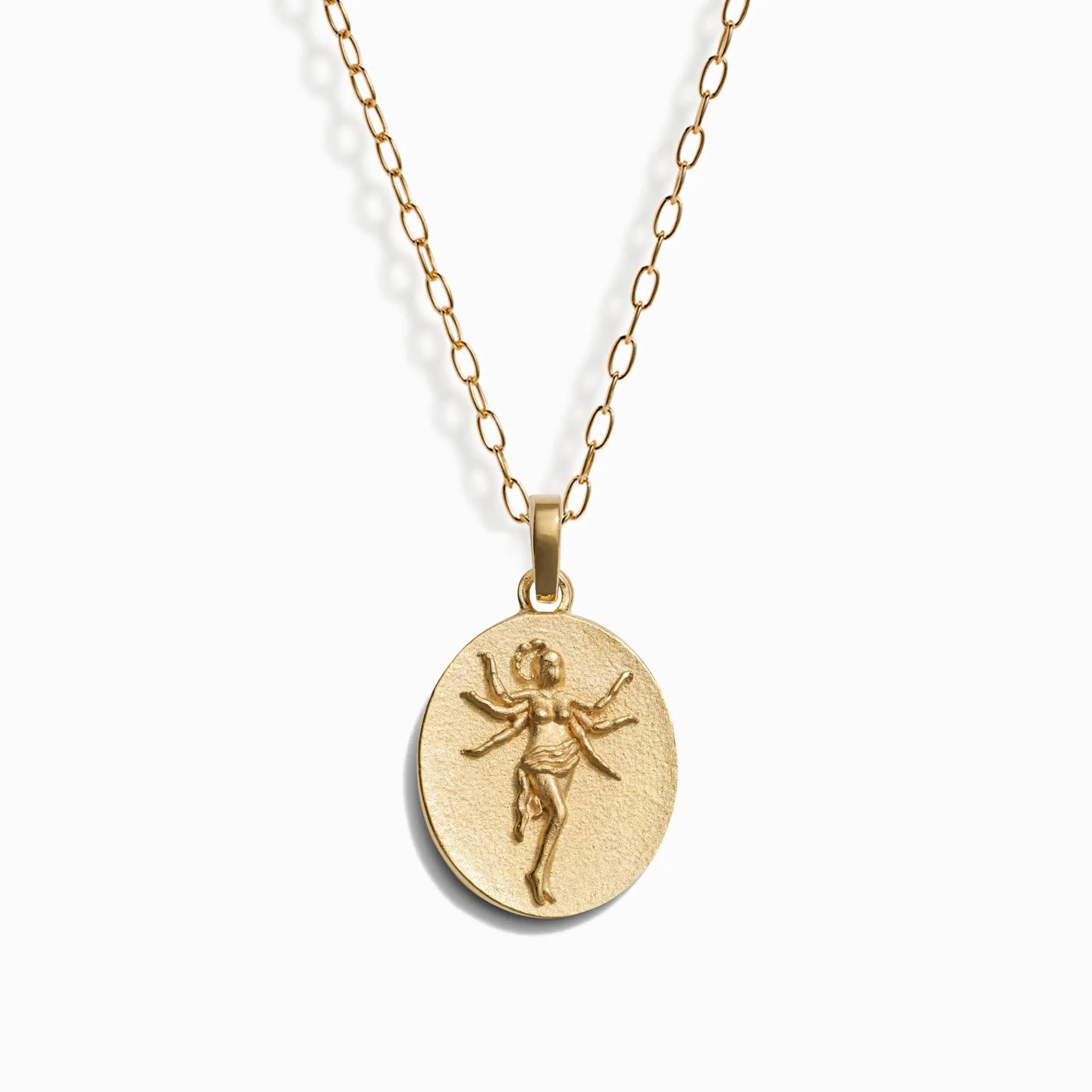 Zodiac Goddess Pendant + Mini Paperclip Chain - Image 20
