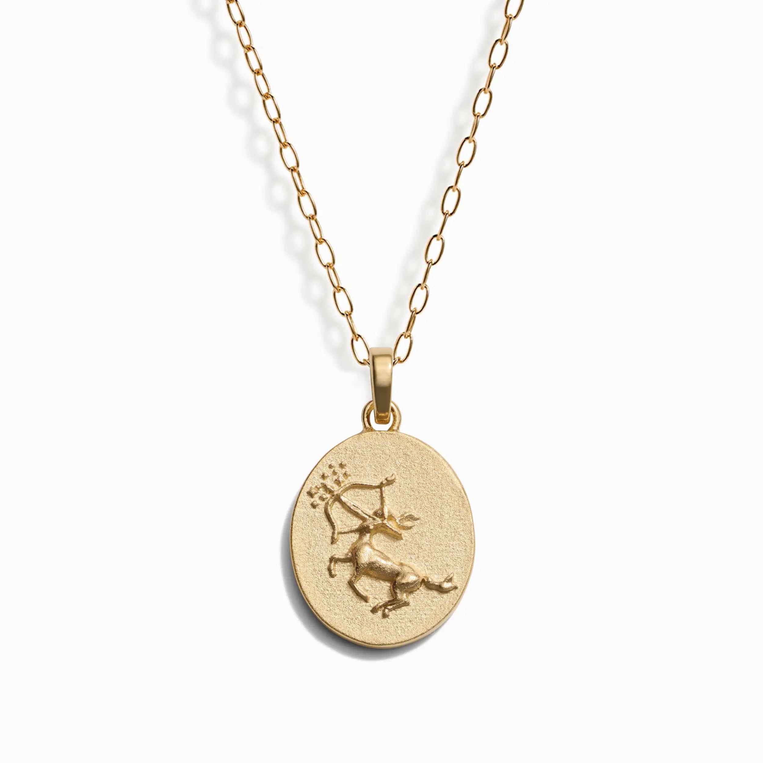 Zodiac Goddess Pendant + Mini Paperclip Chain - Image 21