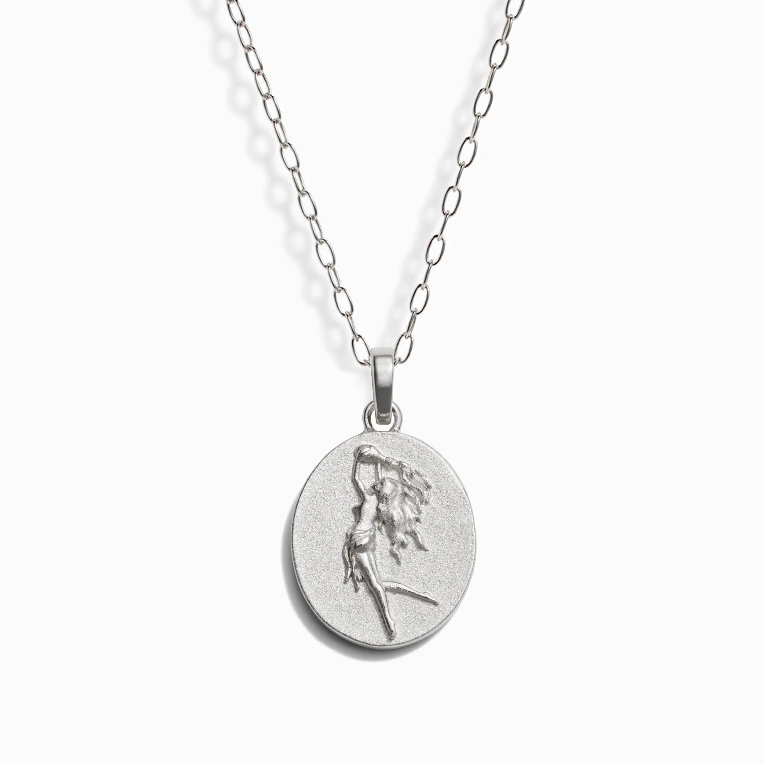 Zodiac Goddess Pendant + Mini Paperclip Chain - Image 23