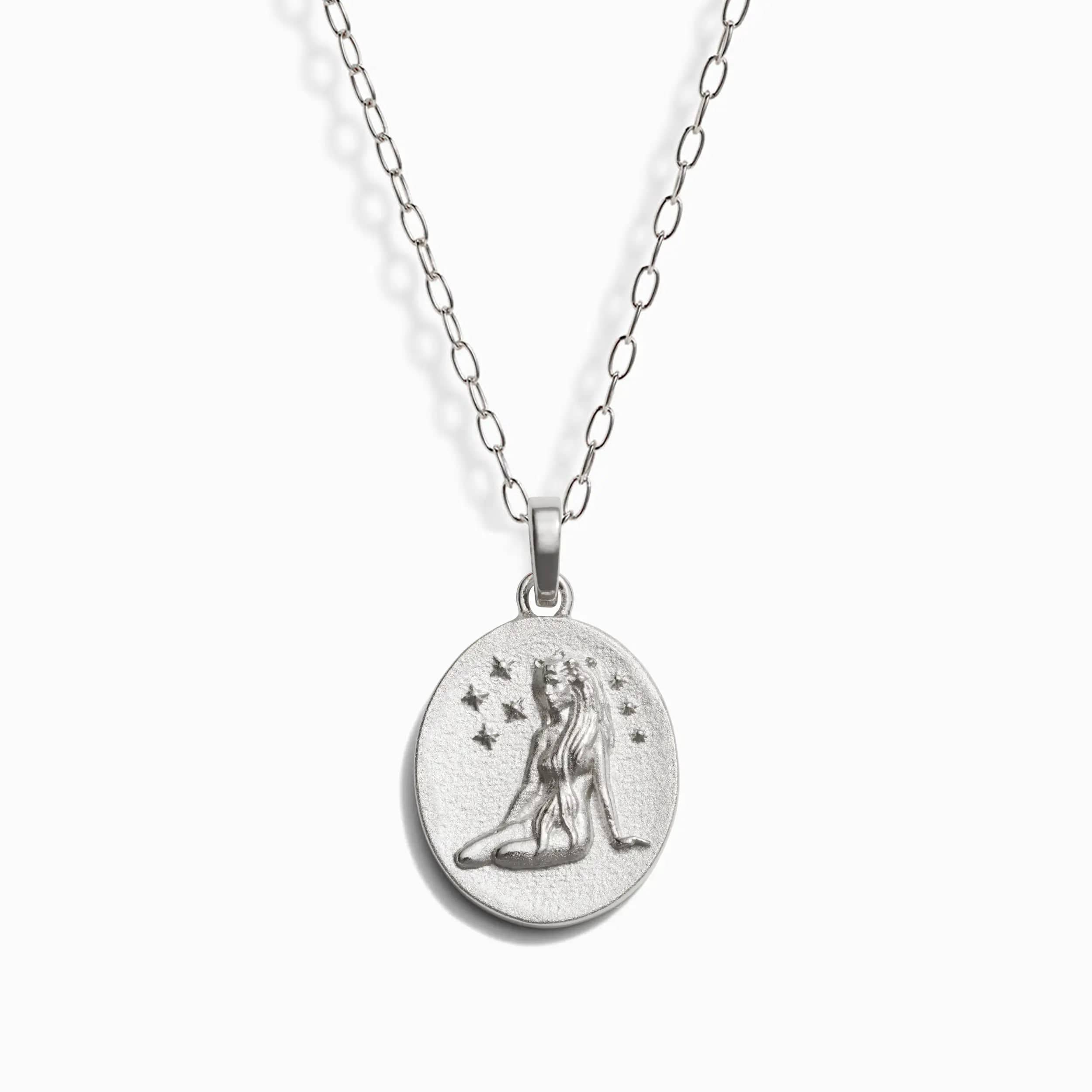 Zodiac Goddess Pendant + Mini Paperclip Chain - Image 27