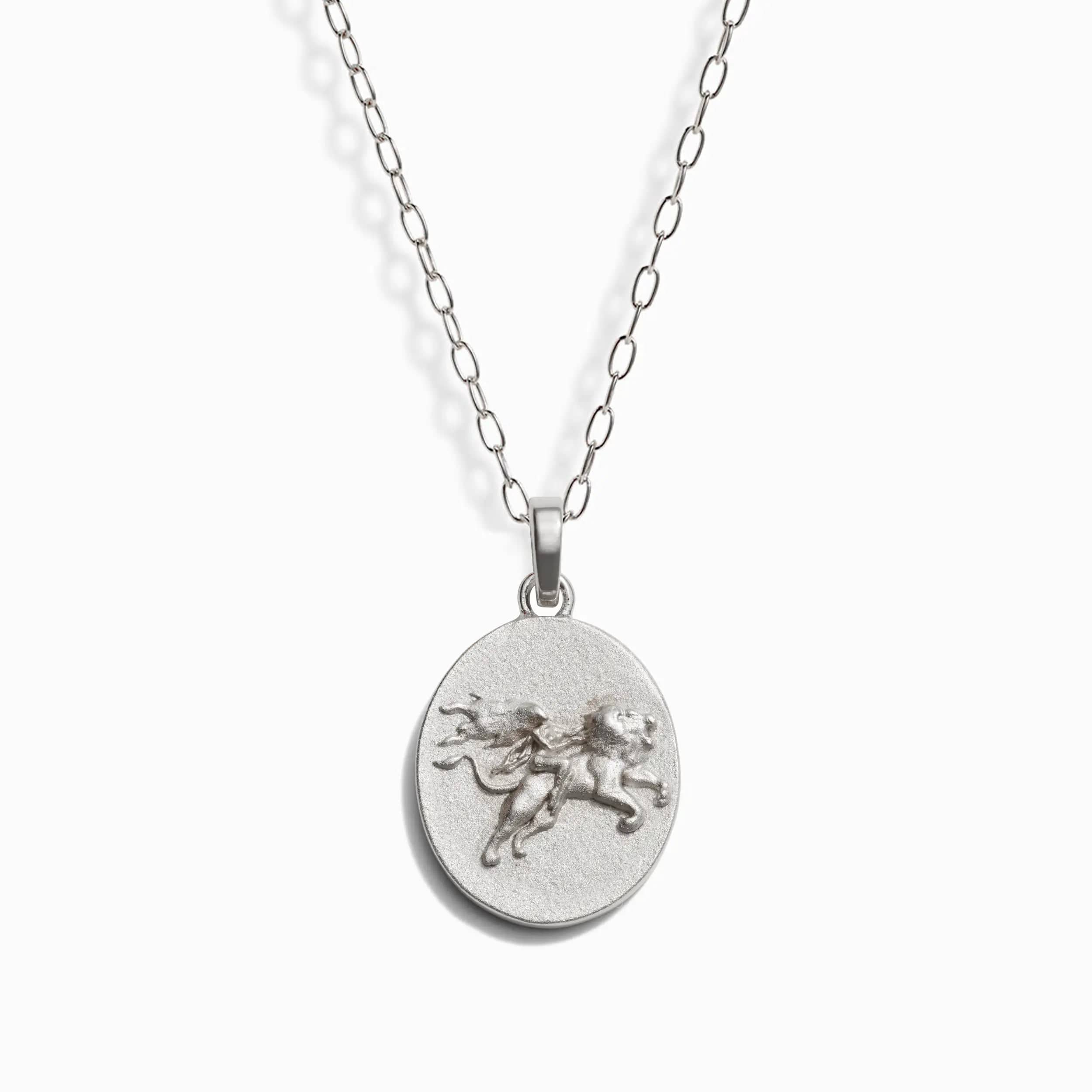 Zodiac Goddess Pendant + Mini Paperclip Chain - Image 29
