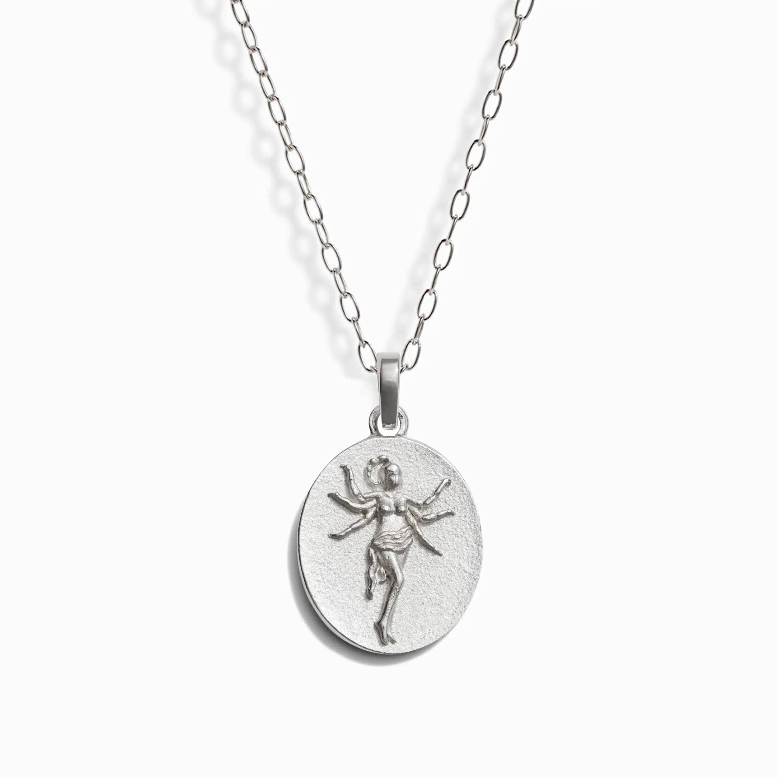 Zodiac Goddess Pendant + Mini Paperclip Chain - Image 30