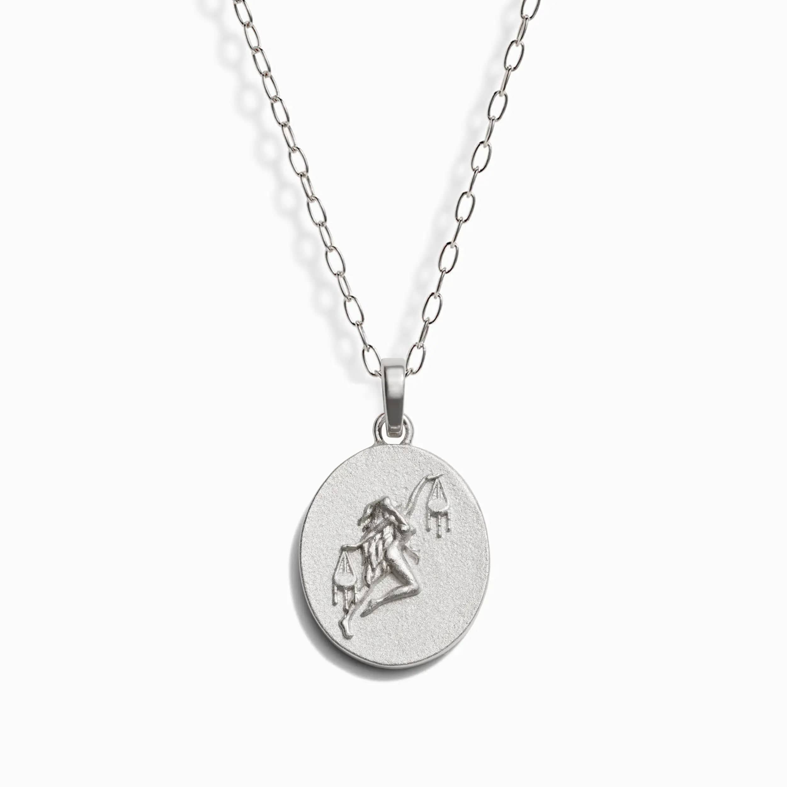 Zodiac Goddess Pendant + Mini Paperclip Chain - Image 31