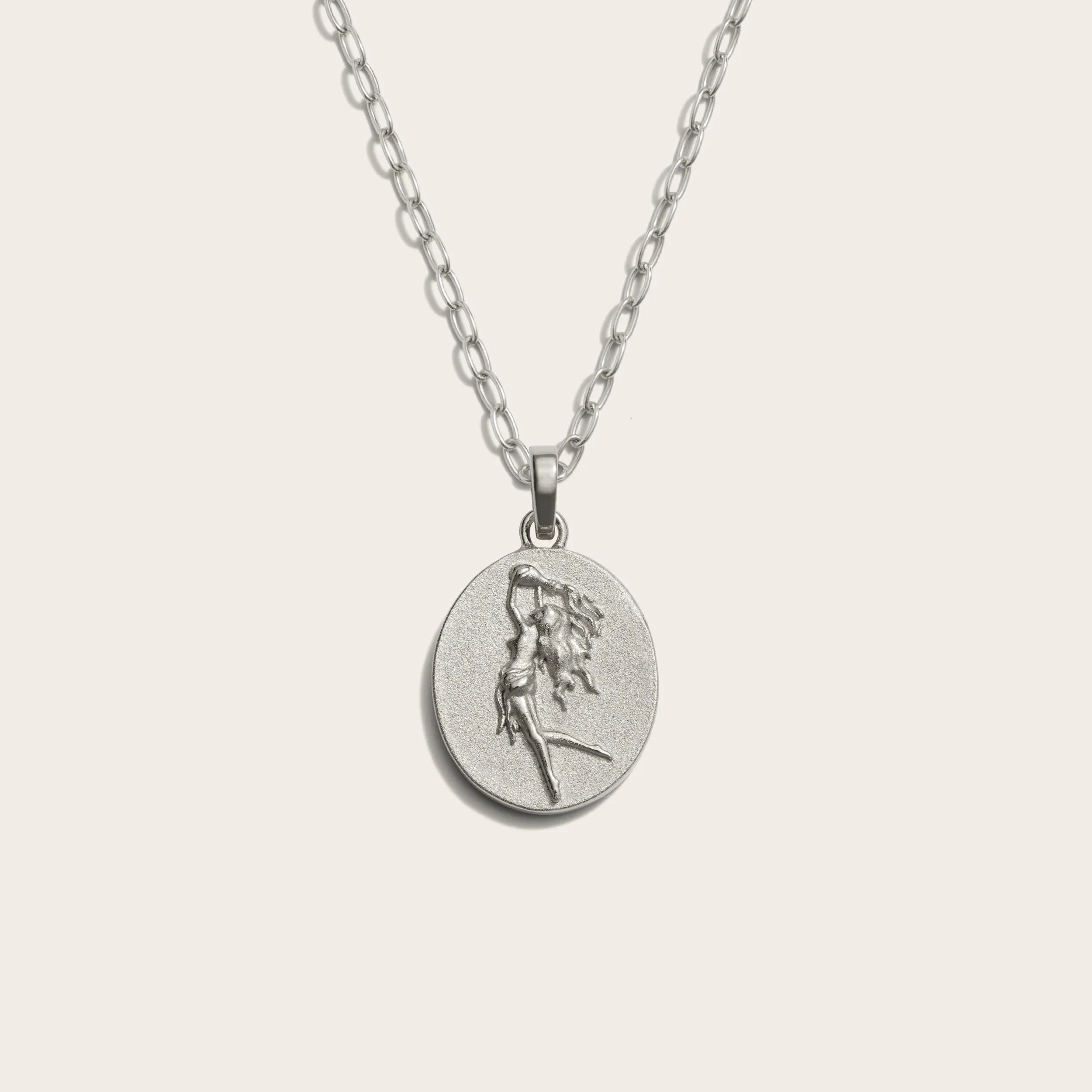 Zodiac Goddess Pendant + Mini Paperclip Chain - Image 33