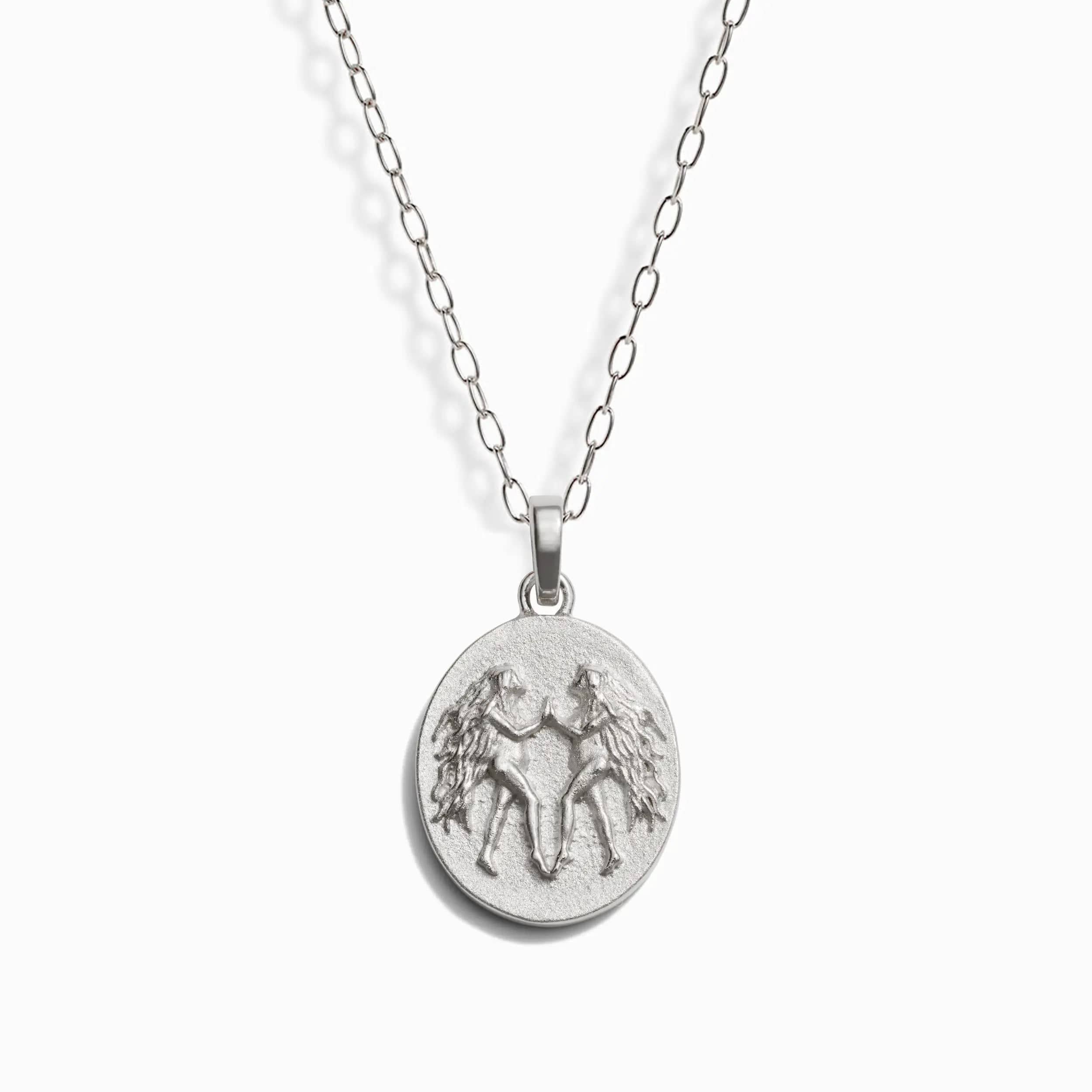 Zodiac Goddess Pendant + Mini Paperclip Chain - Image 7
