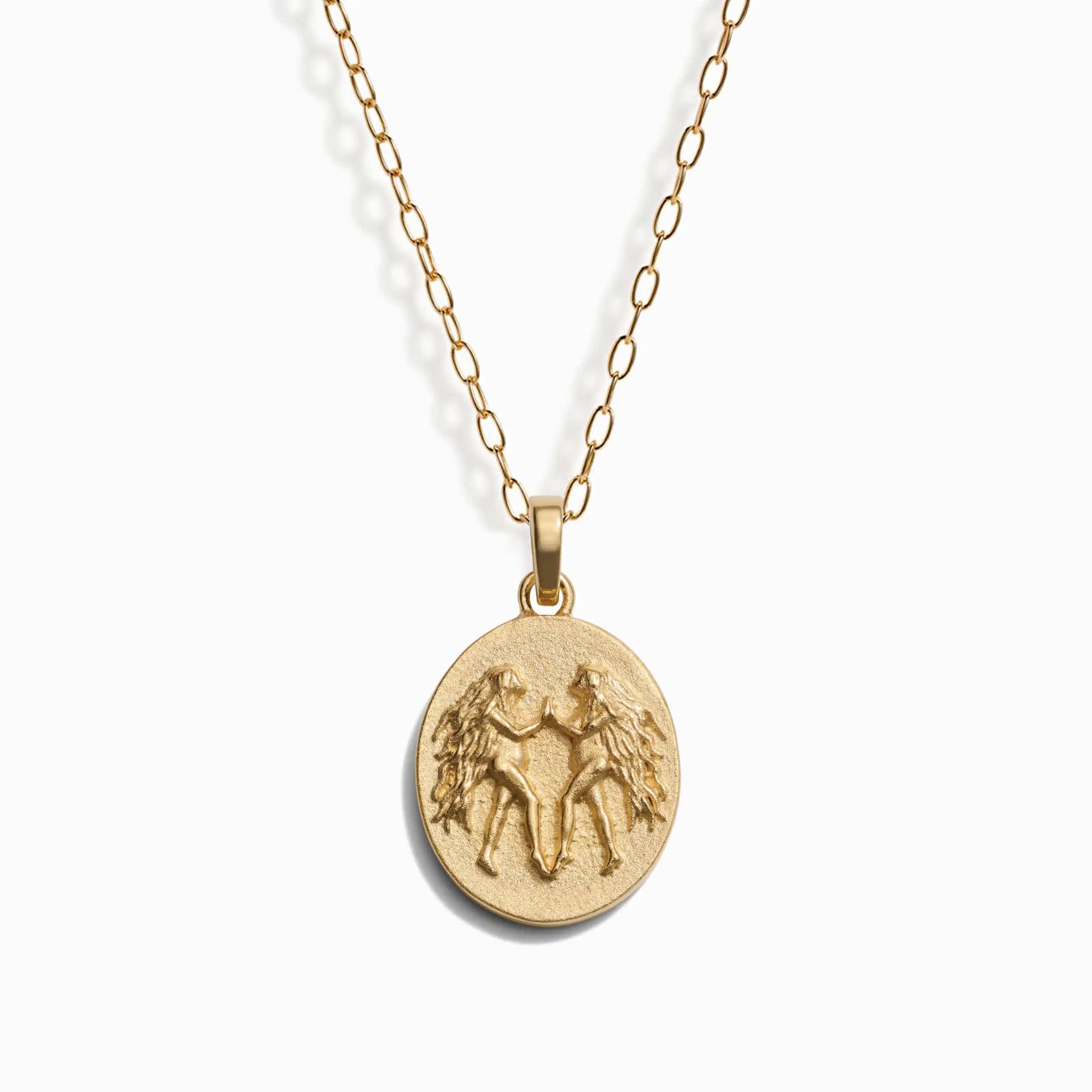 Zodiac Goddess Pendant + Mini Paperclip Chain - Image 8